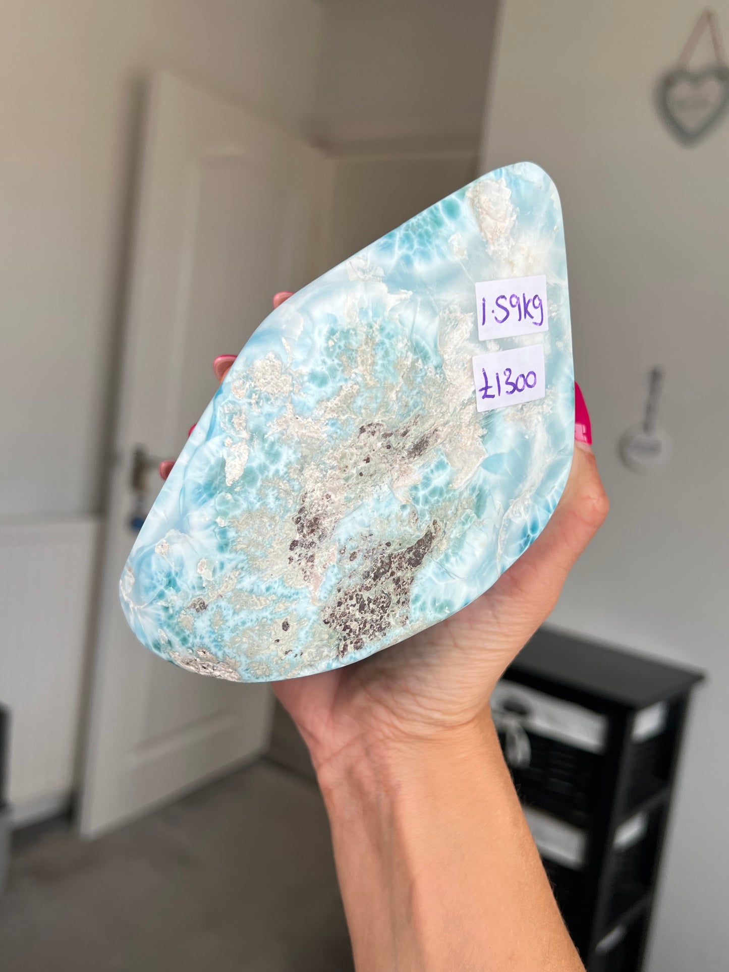 XXXL Larimar Core On Stand