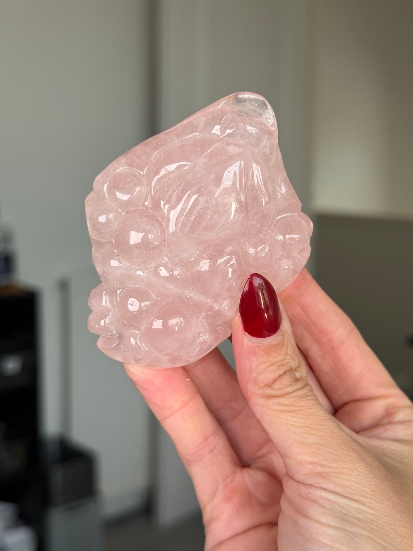 Rose Quartz Money Frog - Intuitively Chosen