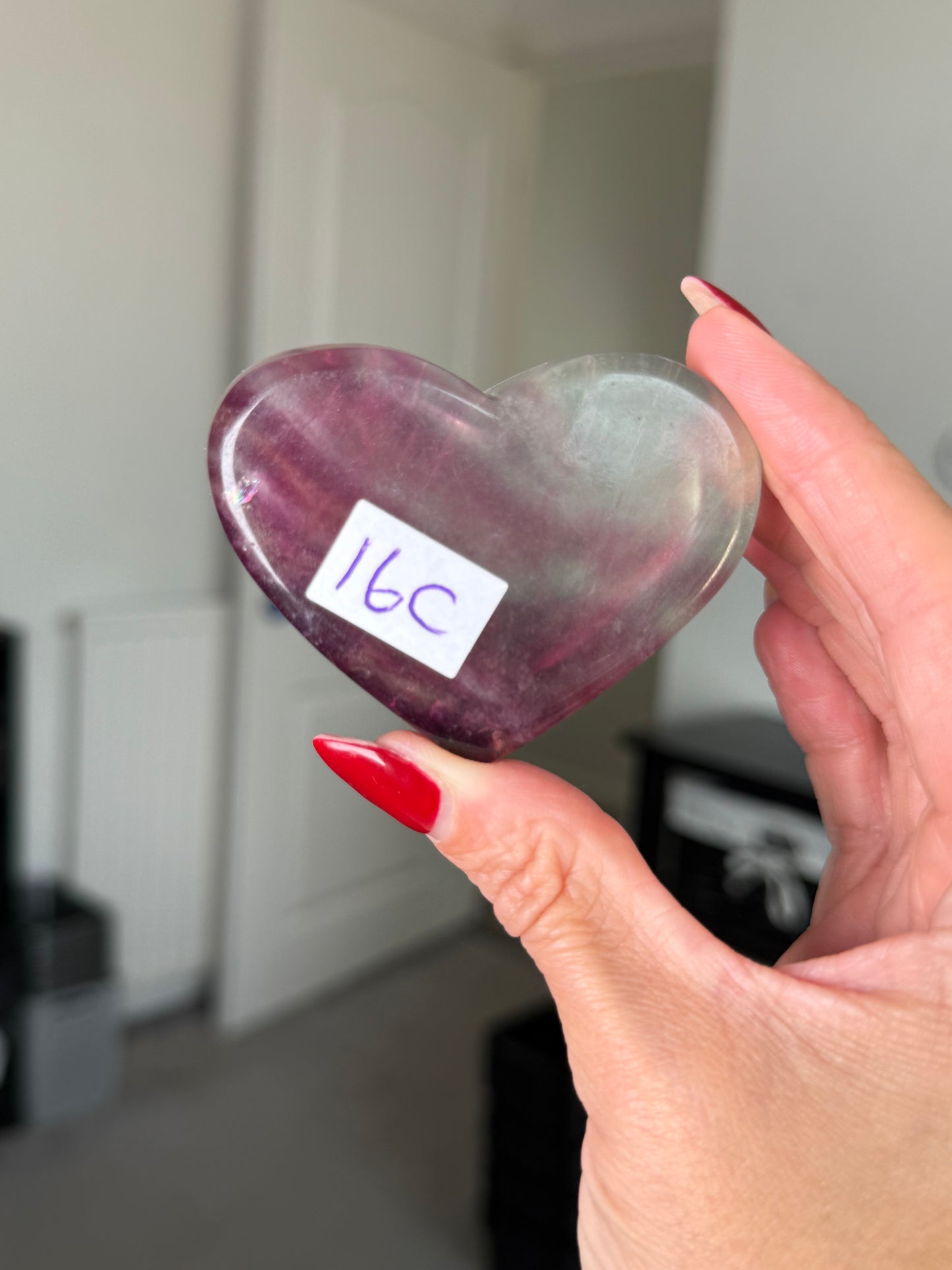 Fluorite Mini Heart Bowl