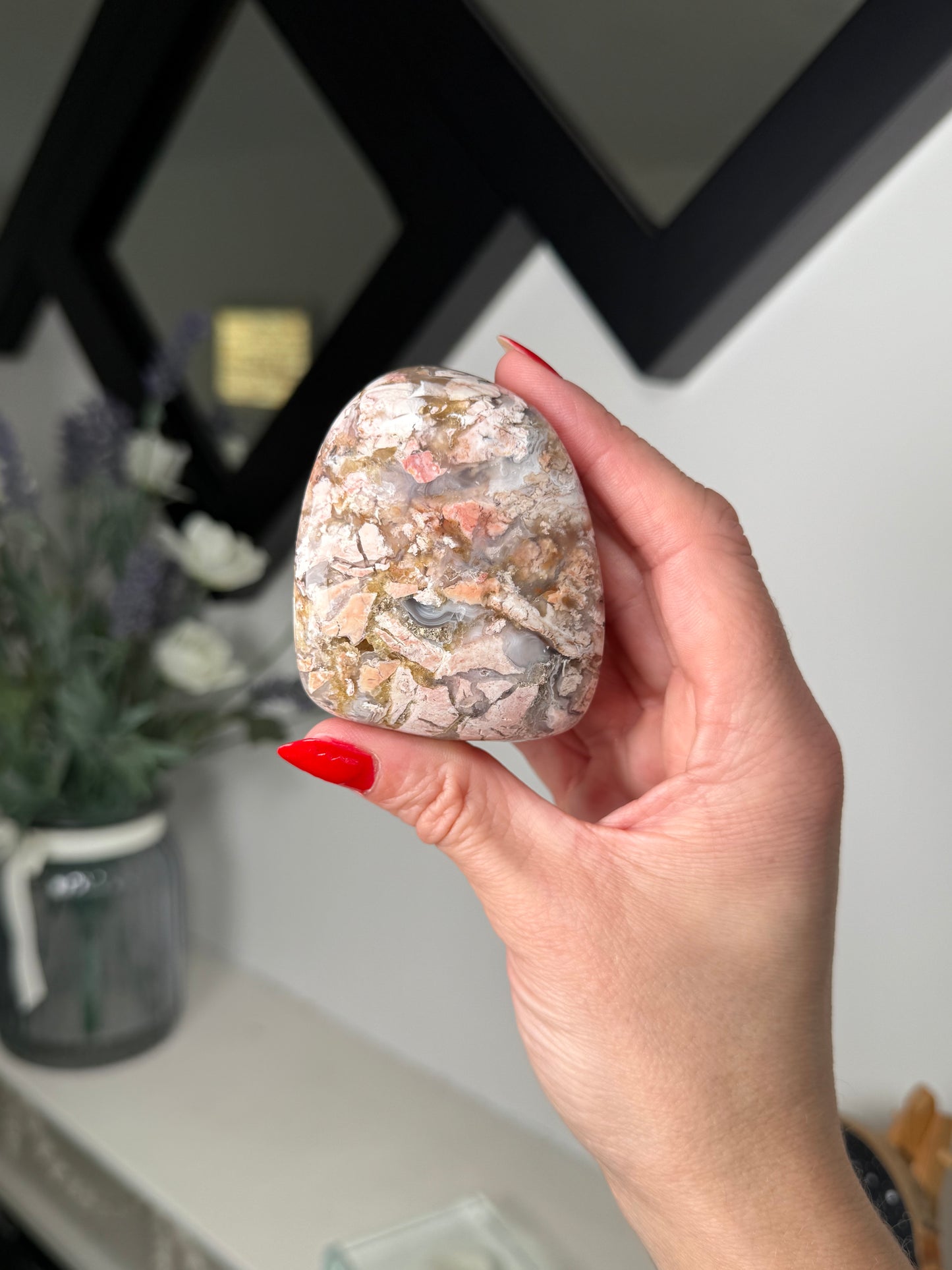 Pink Utah Tiffany Stone Freeform