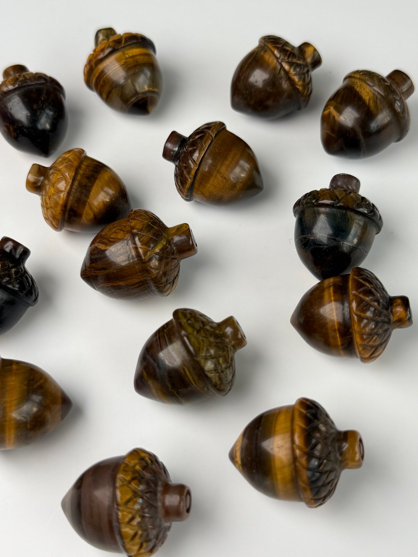 Tigers Eye Acorns