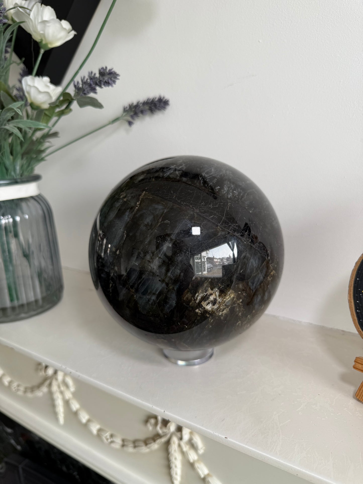 XL Labradorite Sphere - 5.1KG