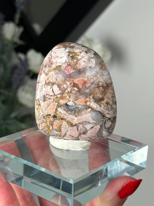 Pink Utah Tiffany Stone Freeform