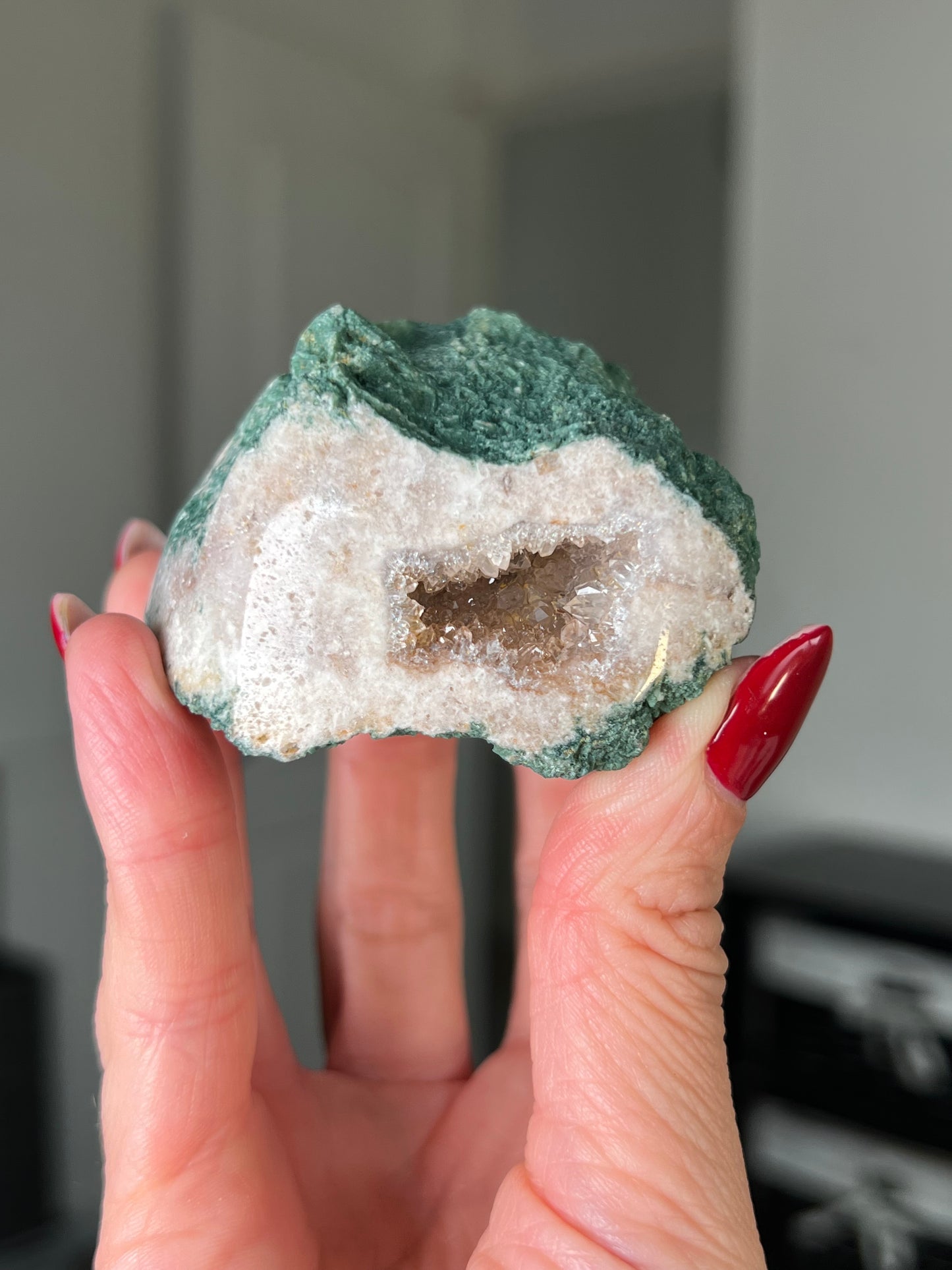 Pink Amethyst Geode