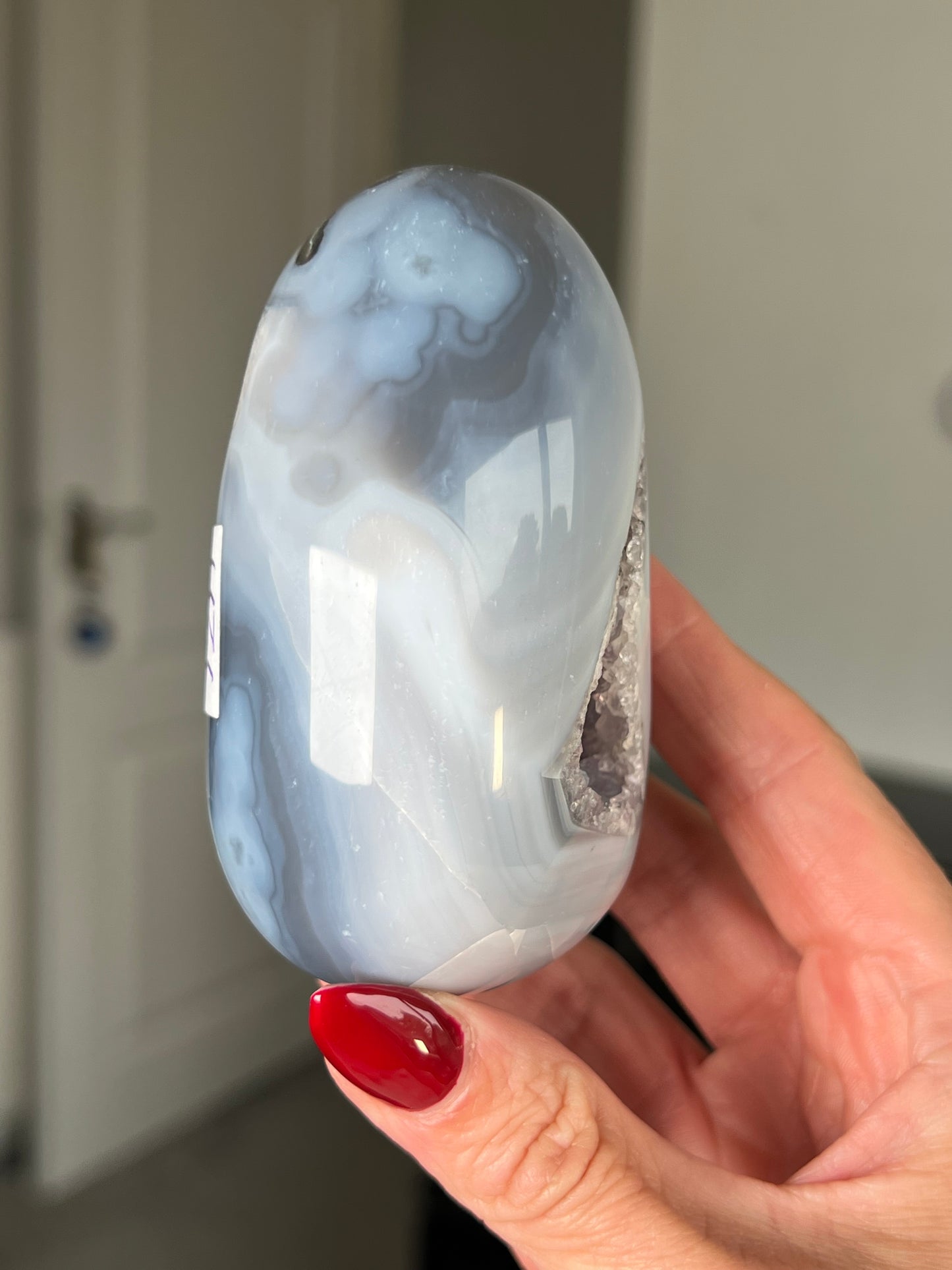 Agate Egg With Stand
