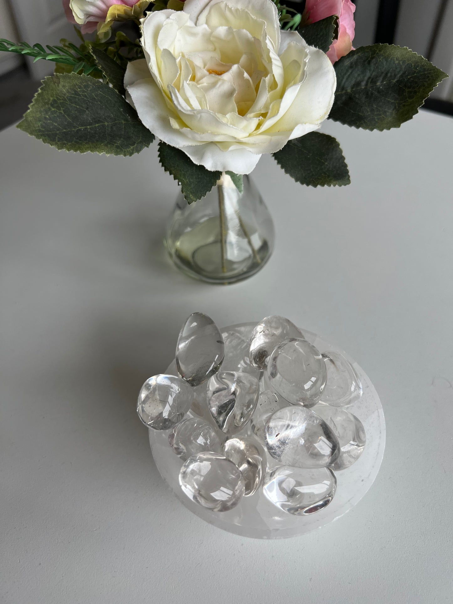 Large High Grade Clear Quartz Tumbles