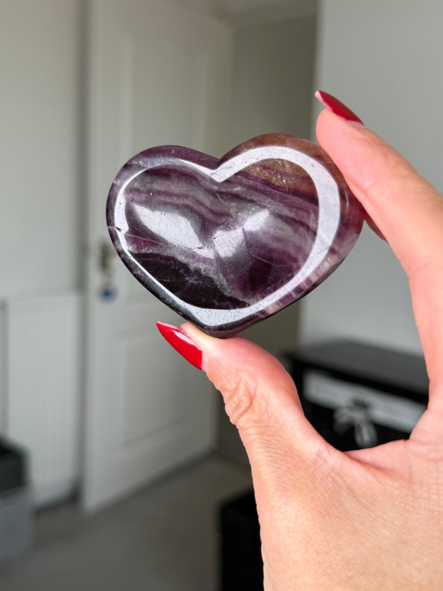 Fluorite Mini Heart Bowl