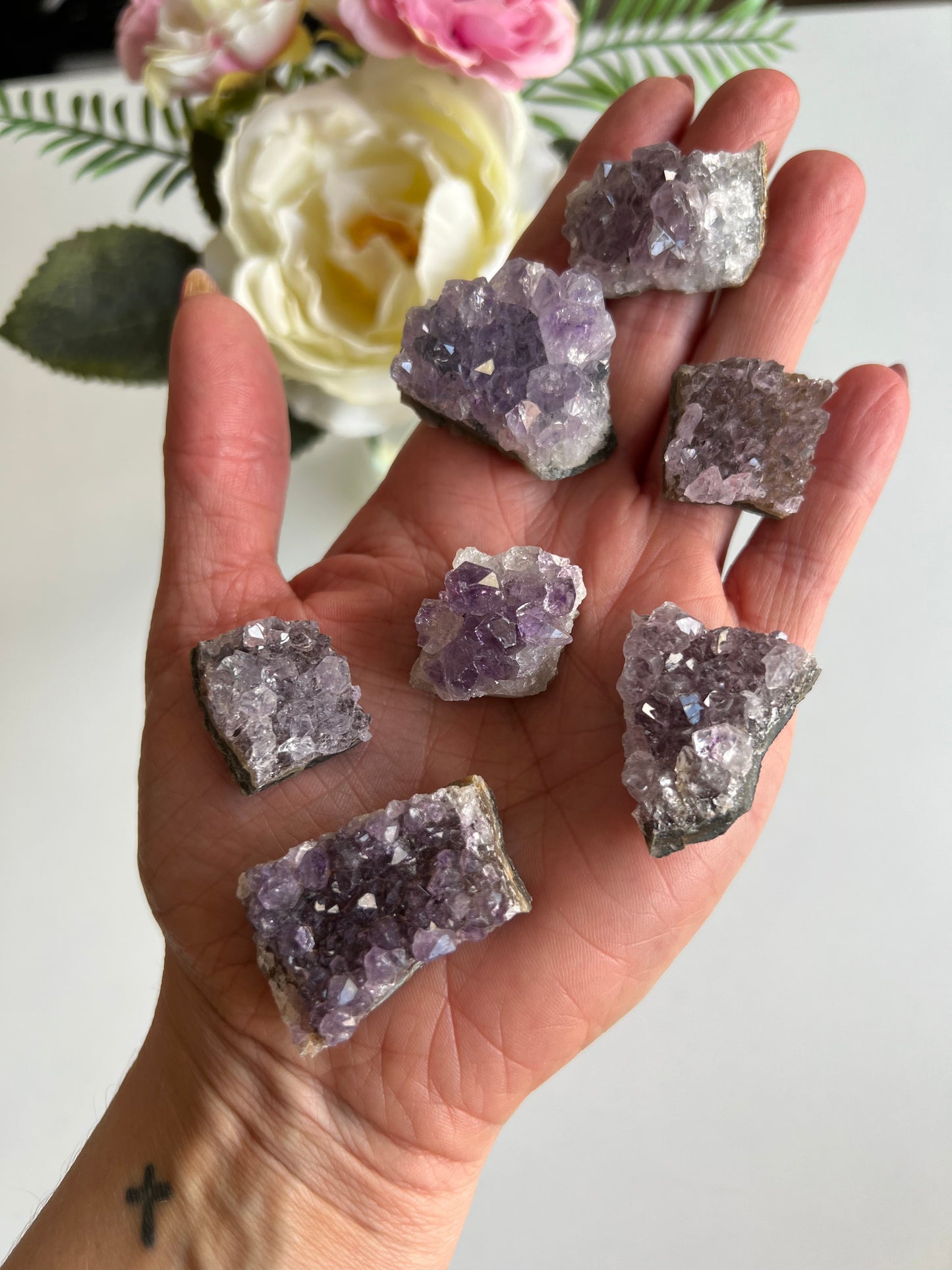 Mini Raw Amethyst Cluster