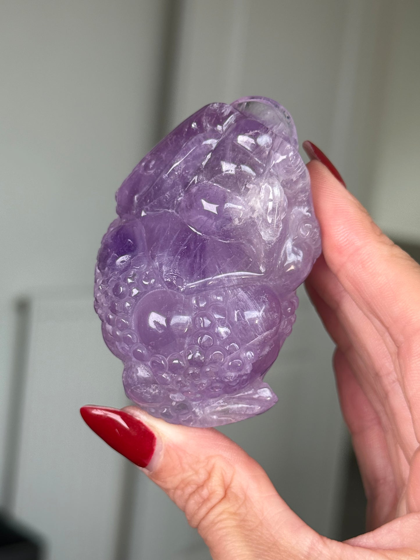 Amethyst Money Frog