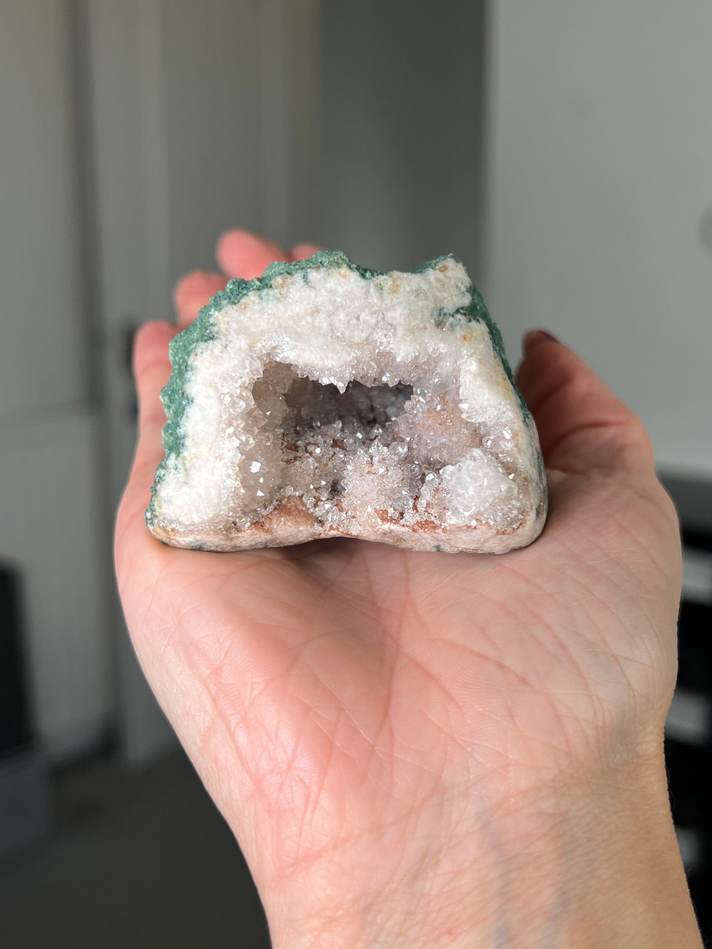 Pink Amethyst Geode