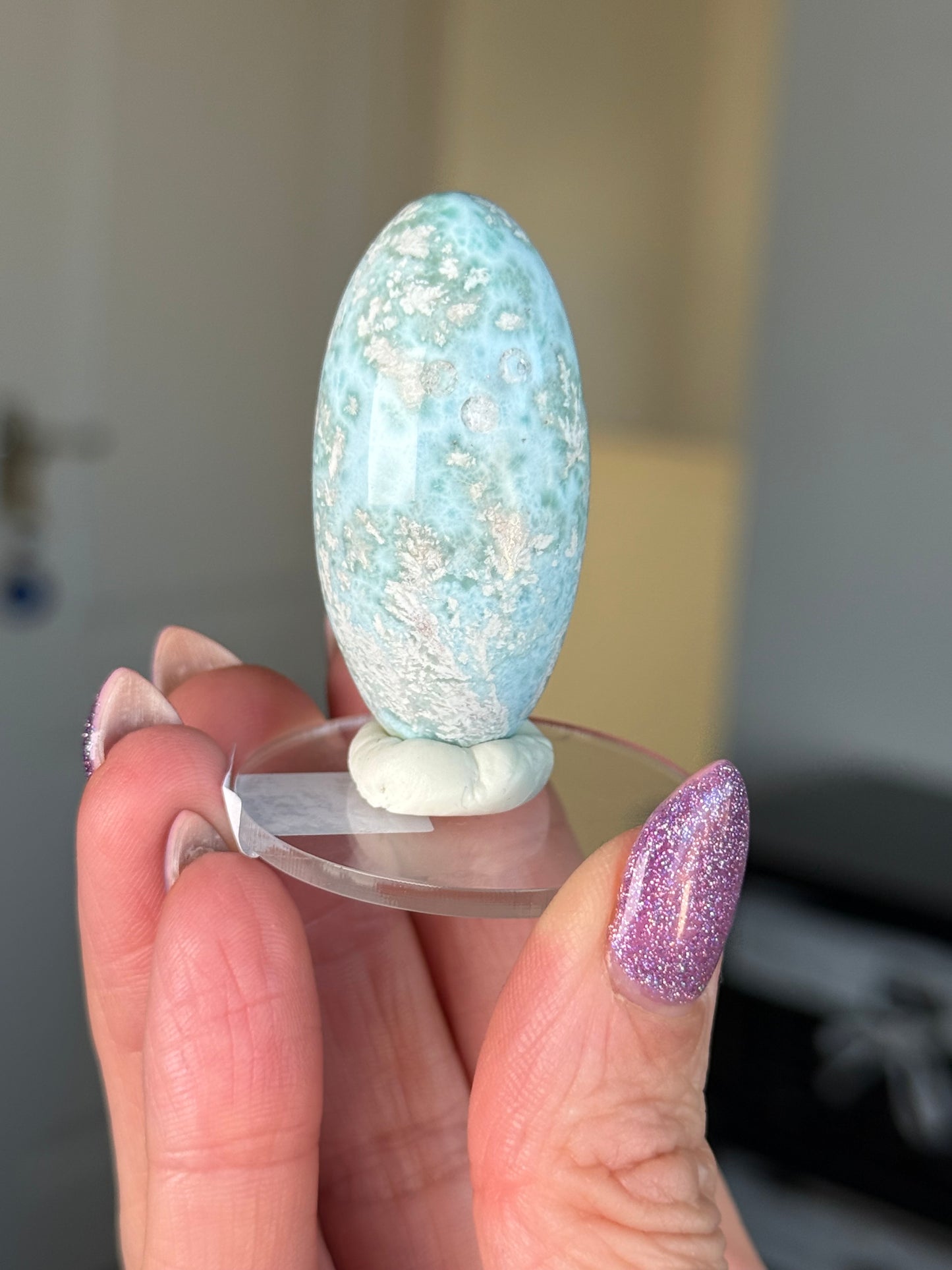 Larimar Shiva On Stand