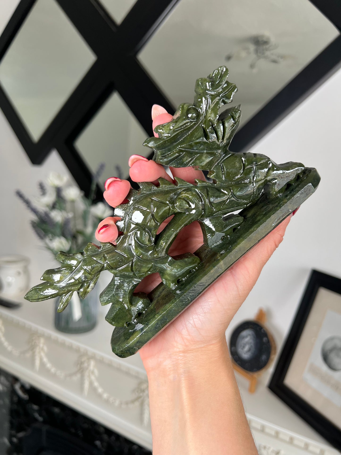 Chinese Lucky Jade Dragon