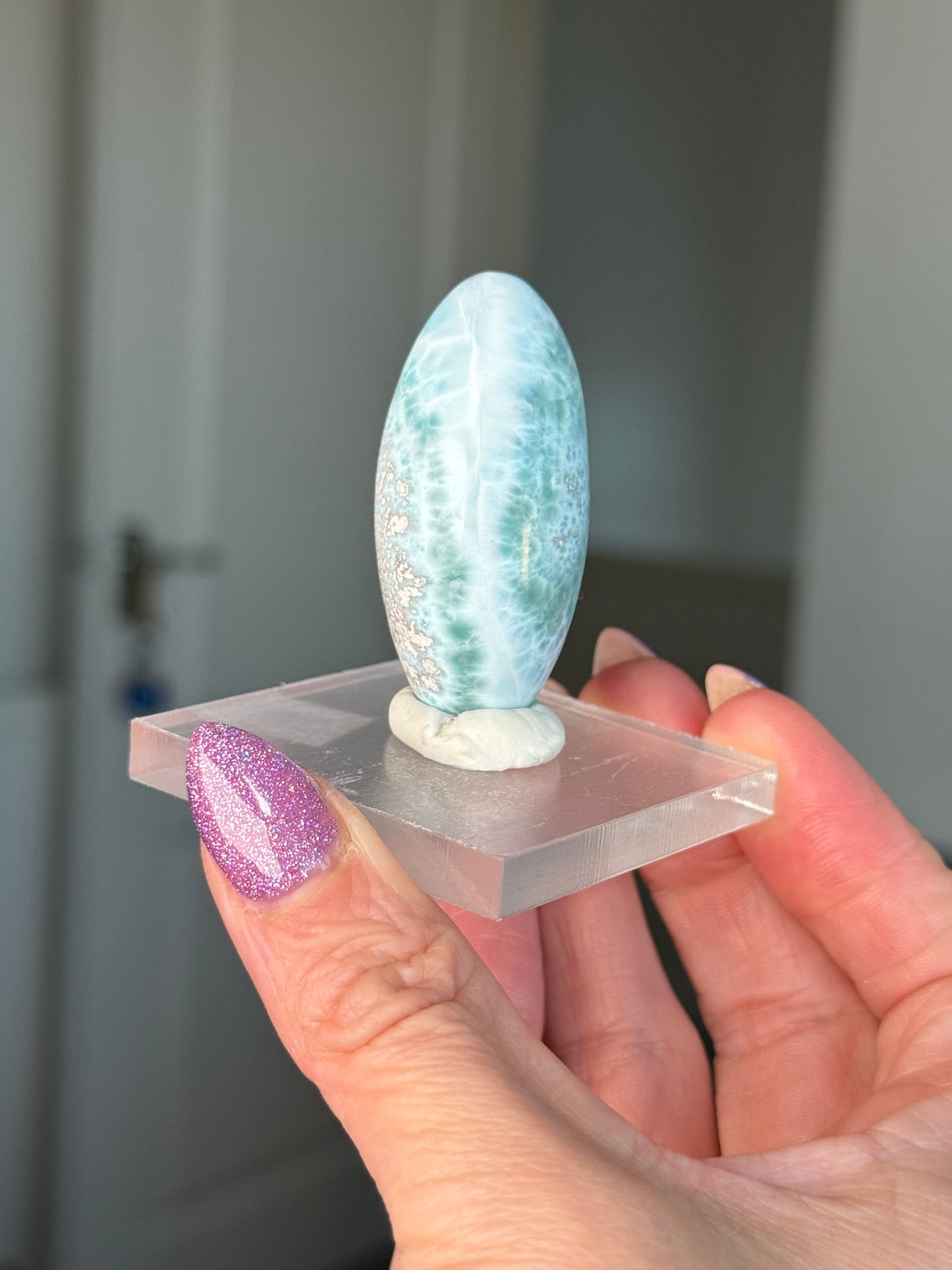 Larimar Shiva On Stand