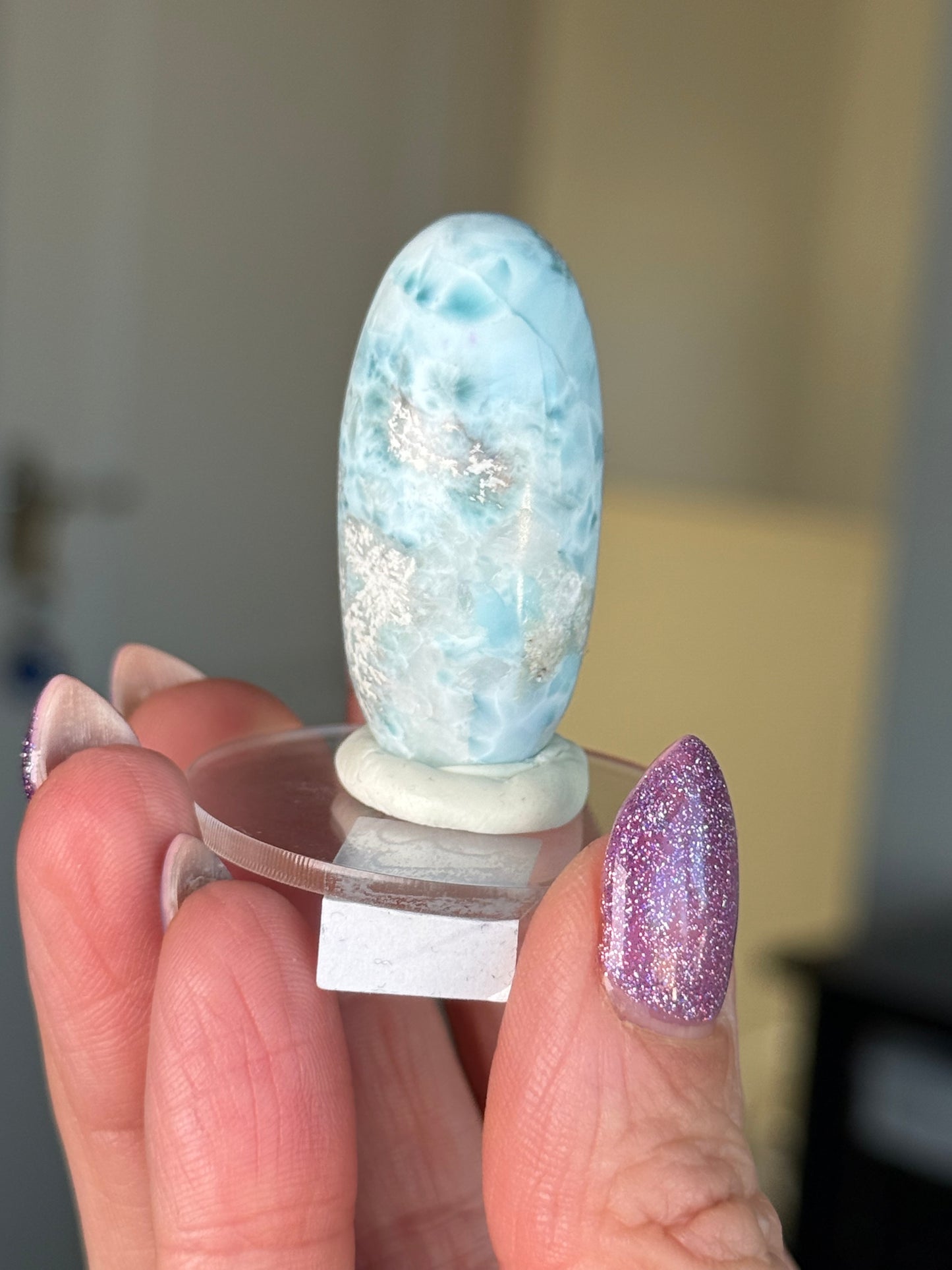 Larimar Shiva On Stand