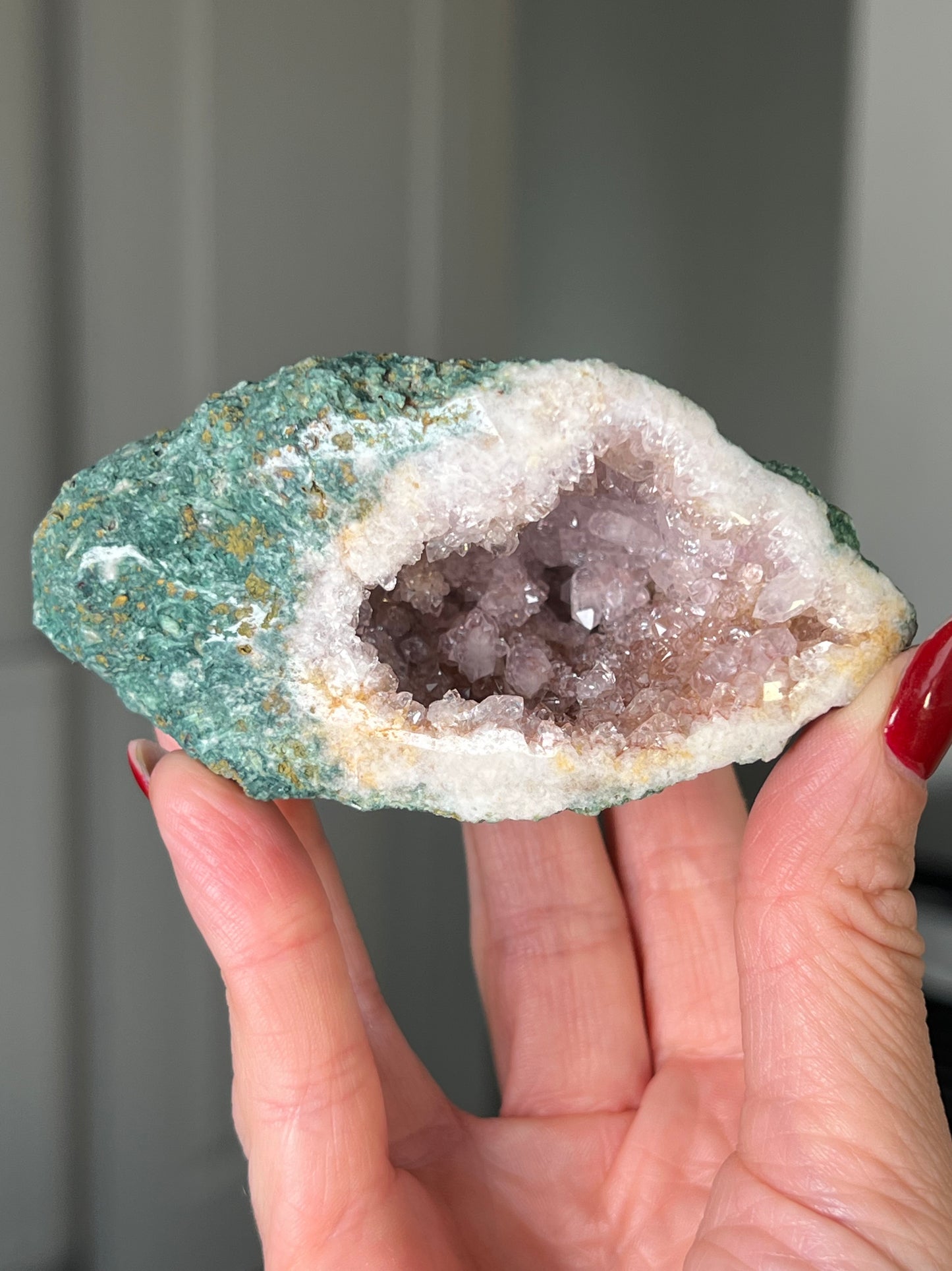 Pink Amethyst Geode
