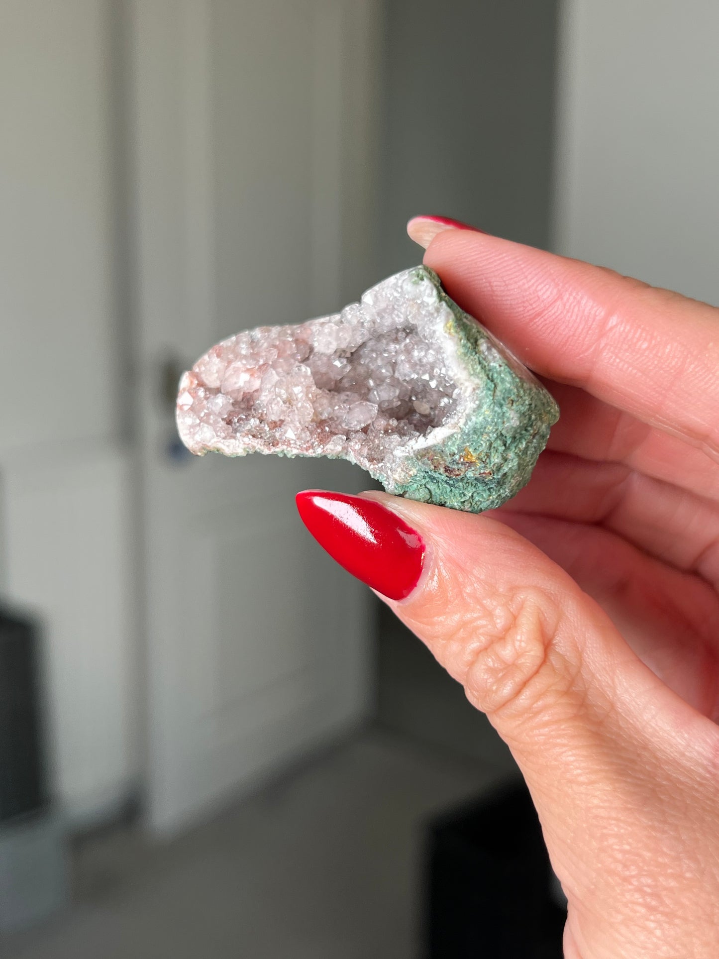 Pink Amethyst Mini Geode