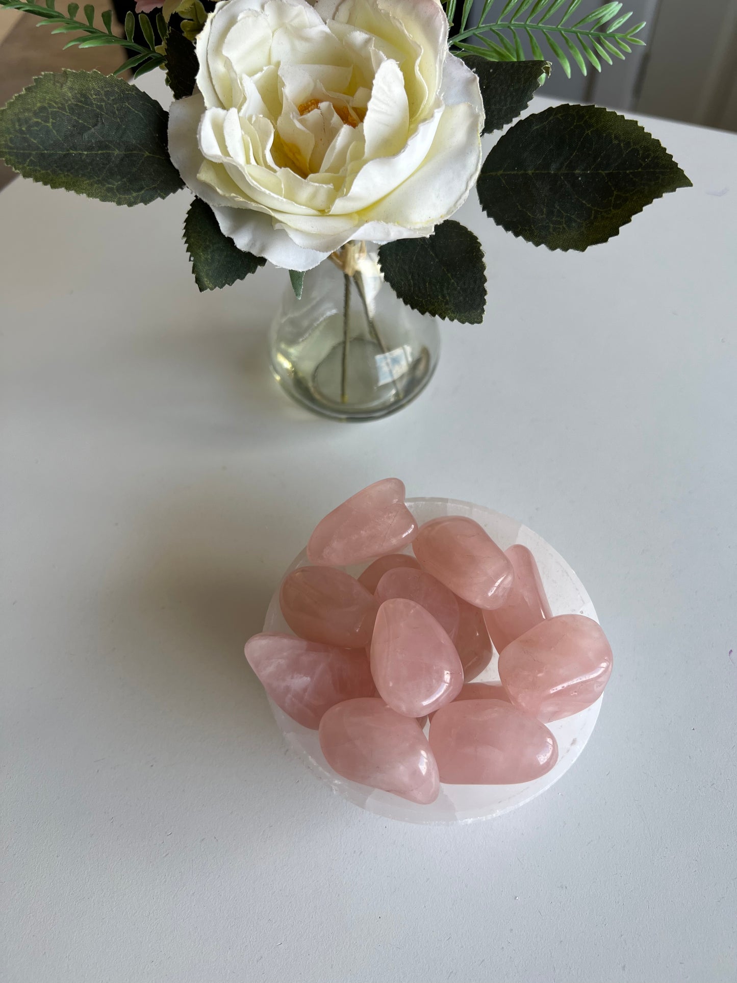 Rose Quartz Tumbles