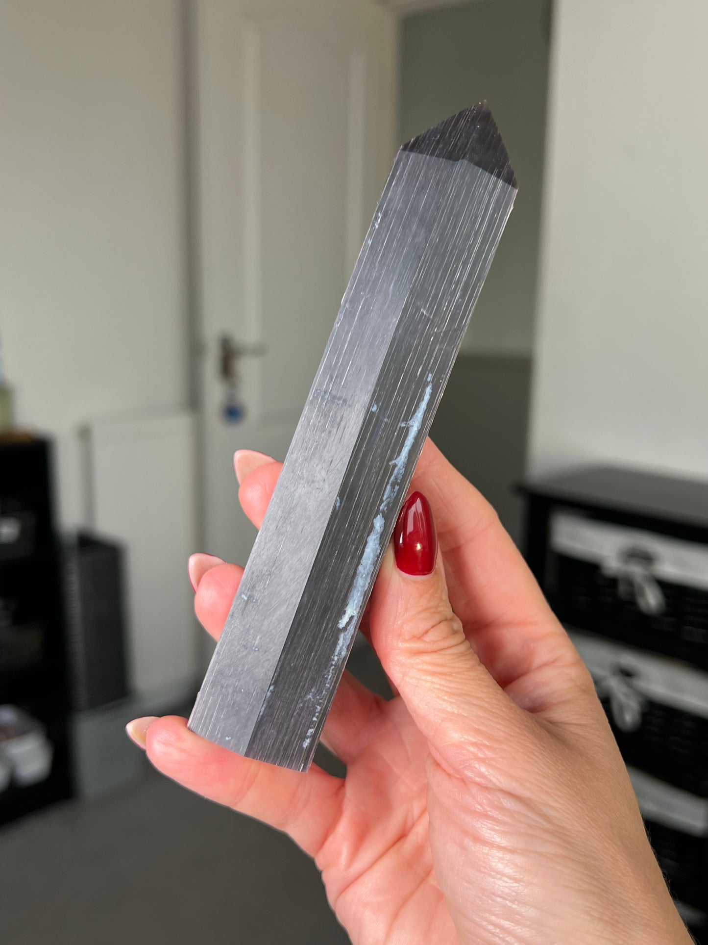 Gem Lepidolite Tower - Imperfect