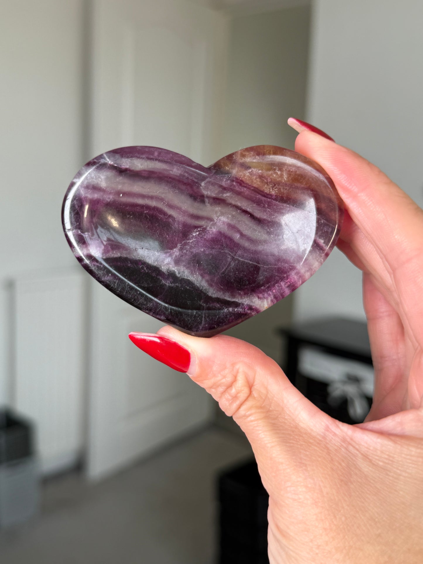 Fluorite Mini Heart Bowl