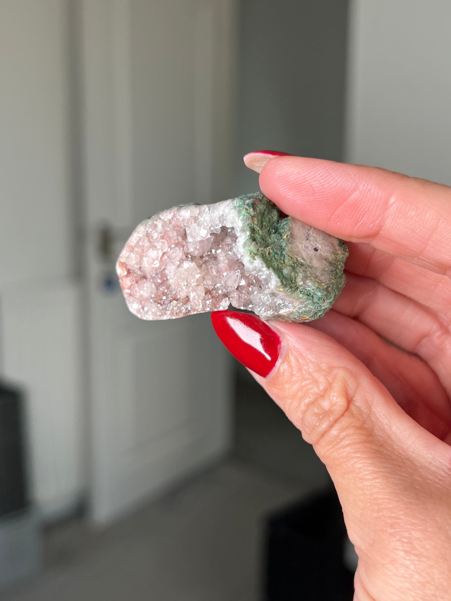 Pink Amethyst Mini Geode