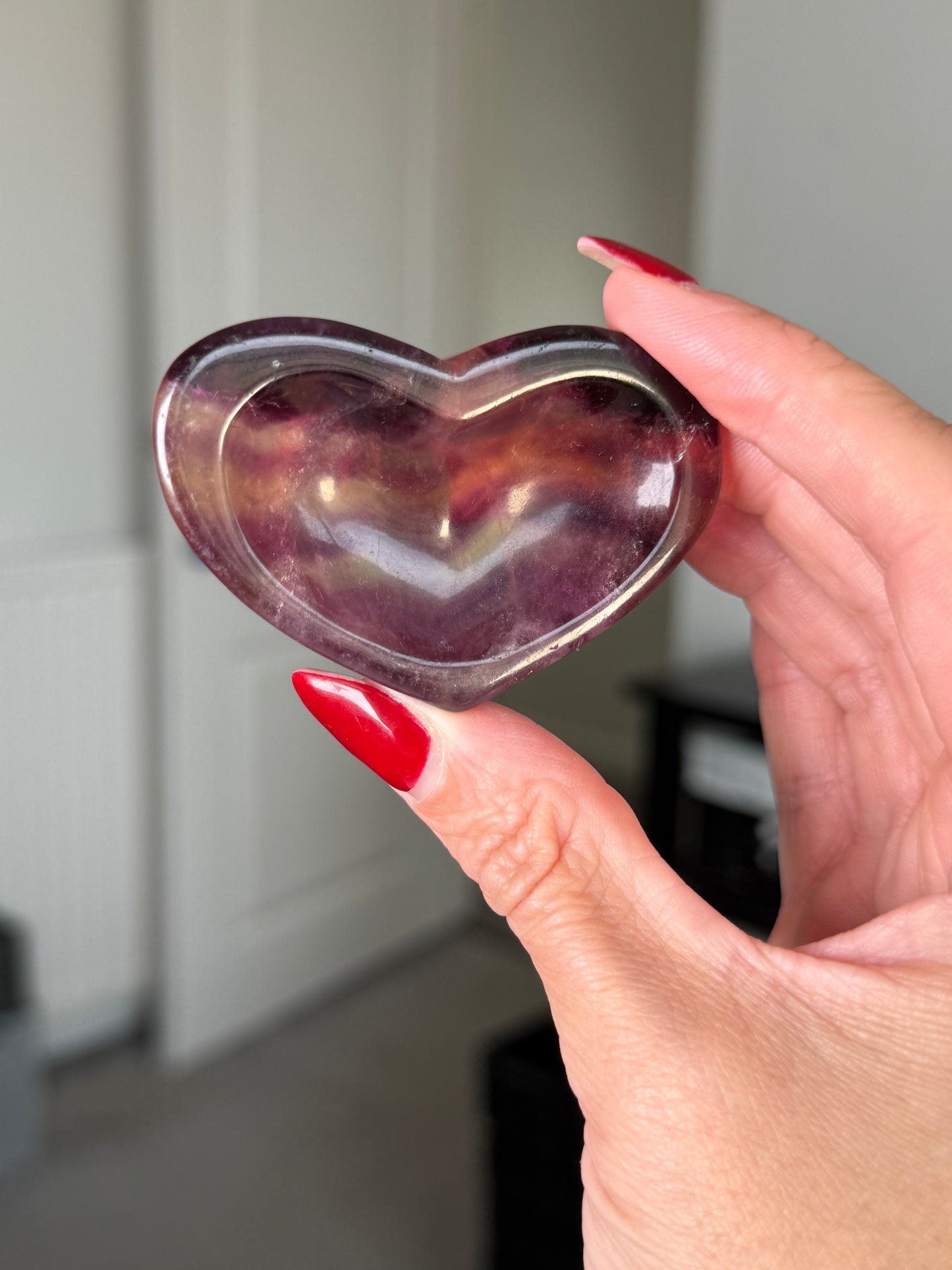 Fluorite Mini Heart Bowl