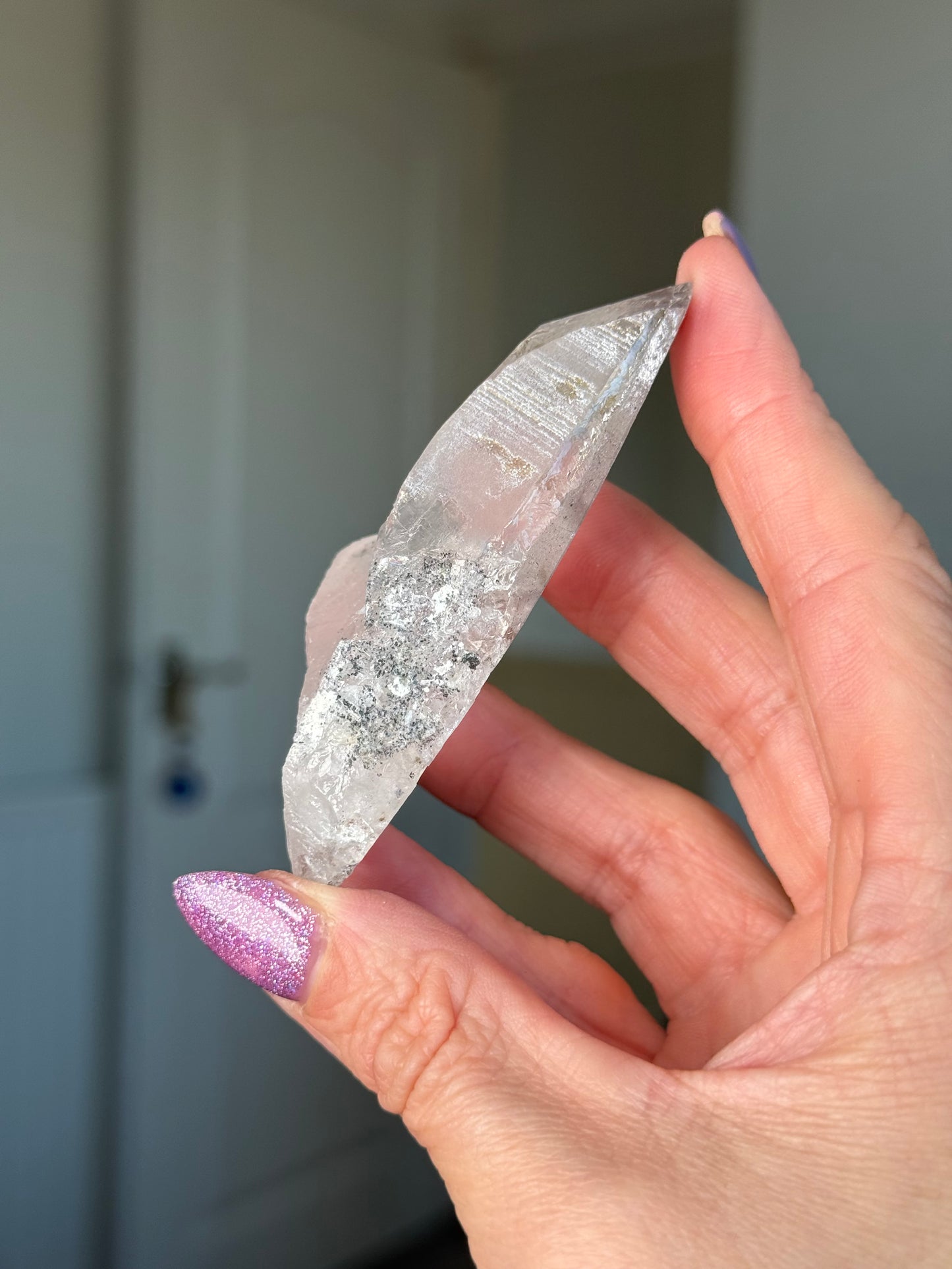 Sparkly Hematite Lemurian