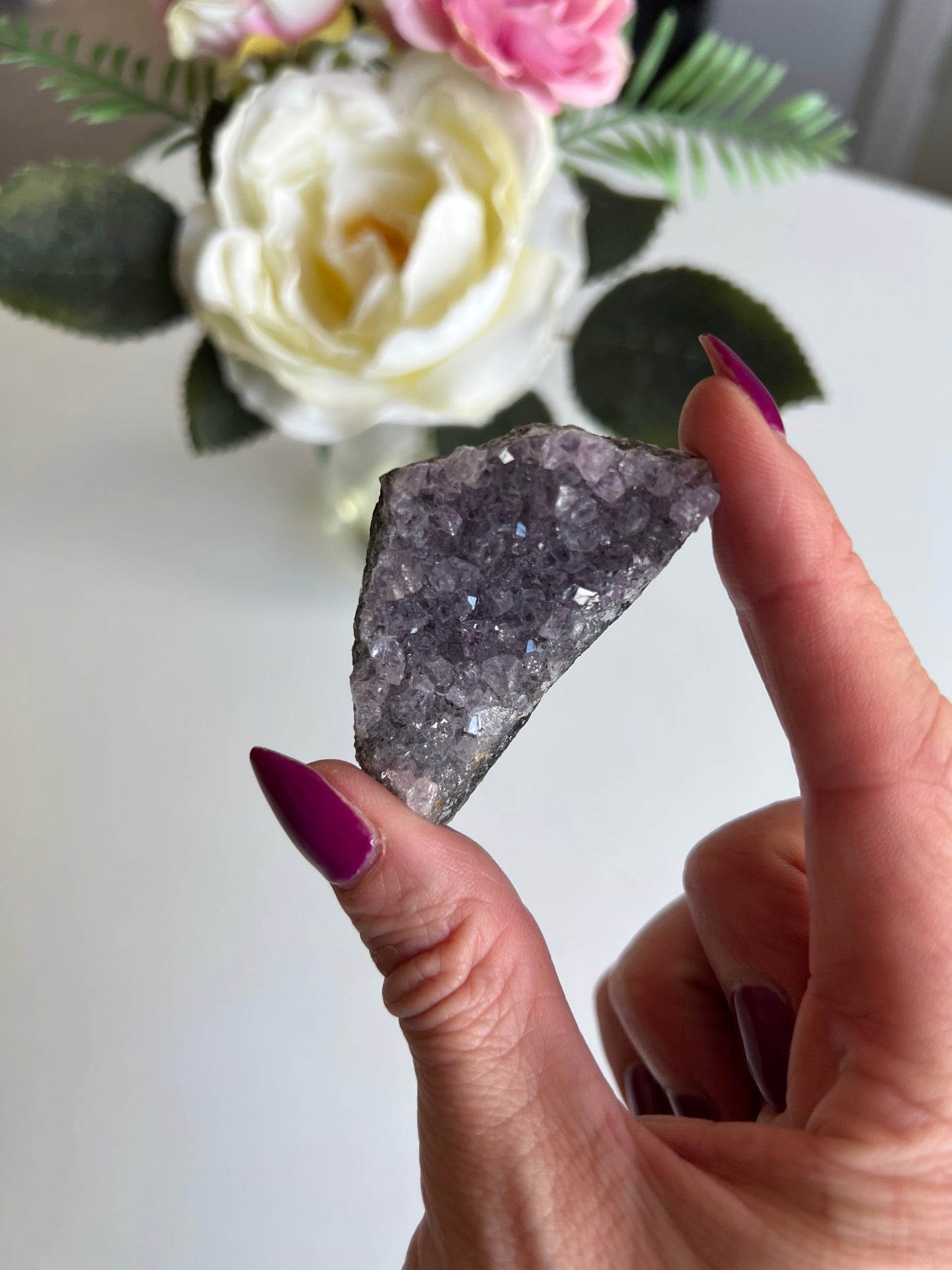 Mini Raw Amethyst Cluster