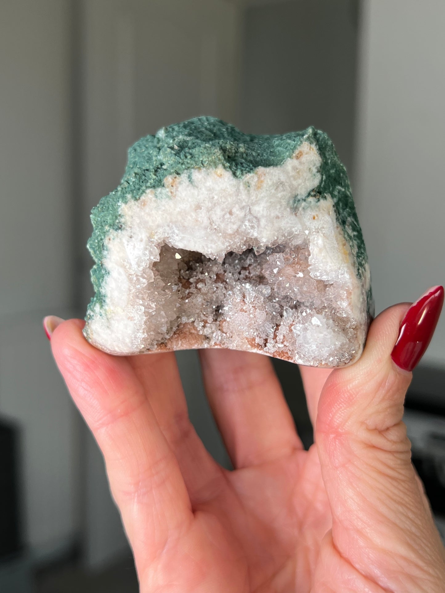 Pink Amethyst Geode