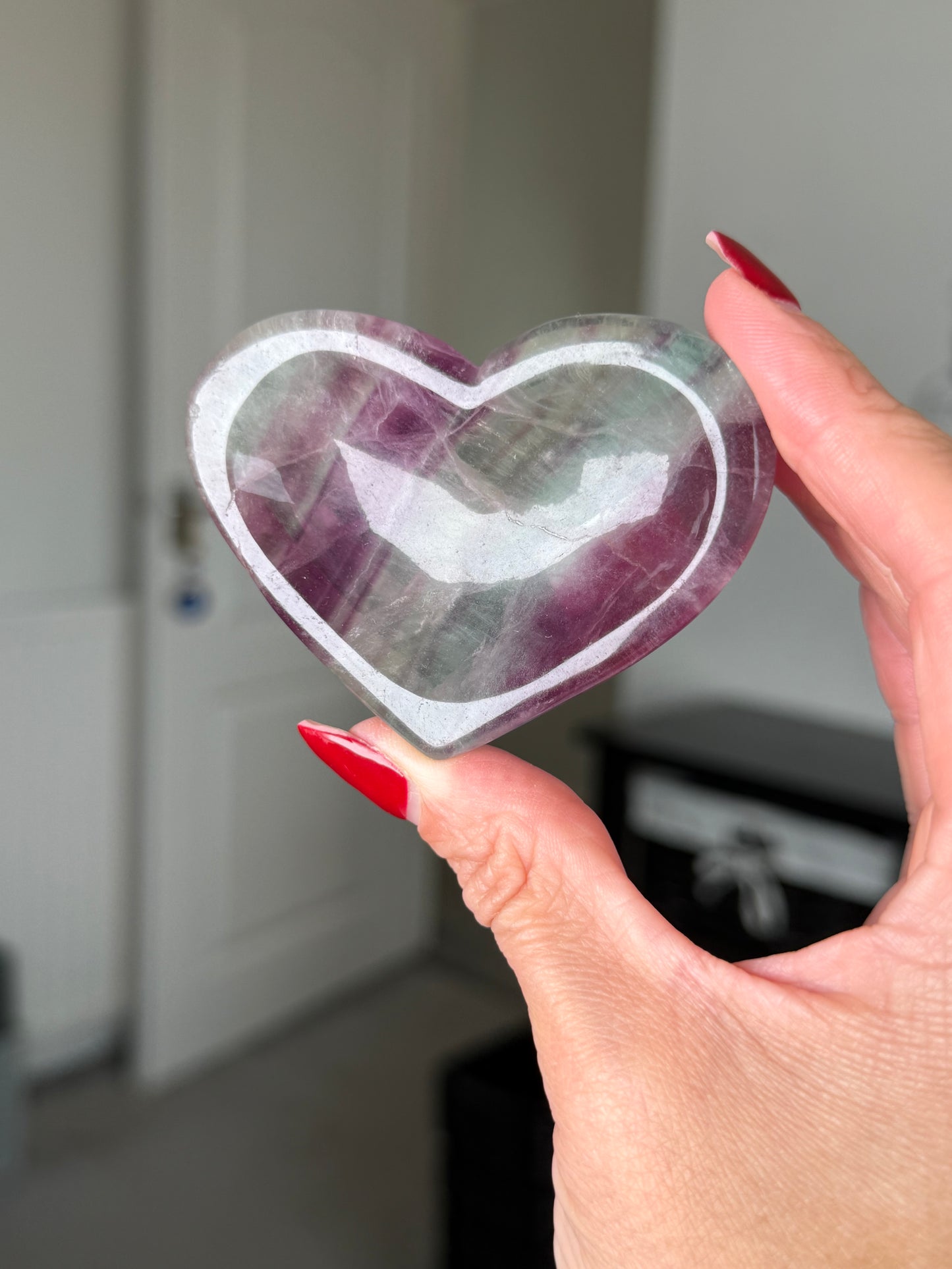 Fluorite Mini Heart Bowl