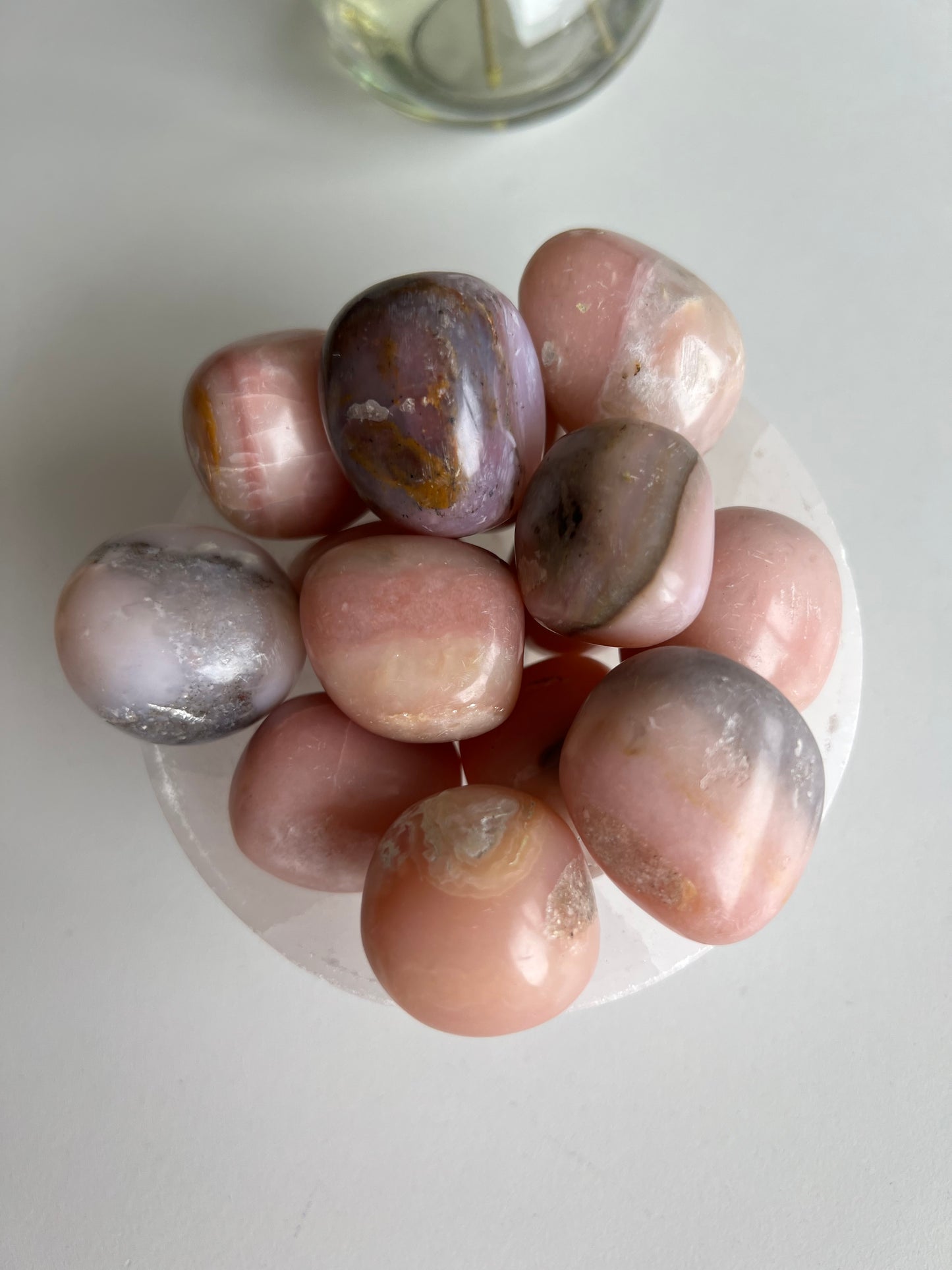 Chunky Peruvian Pink Opal Tumbles