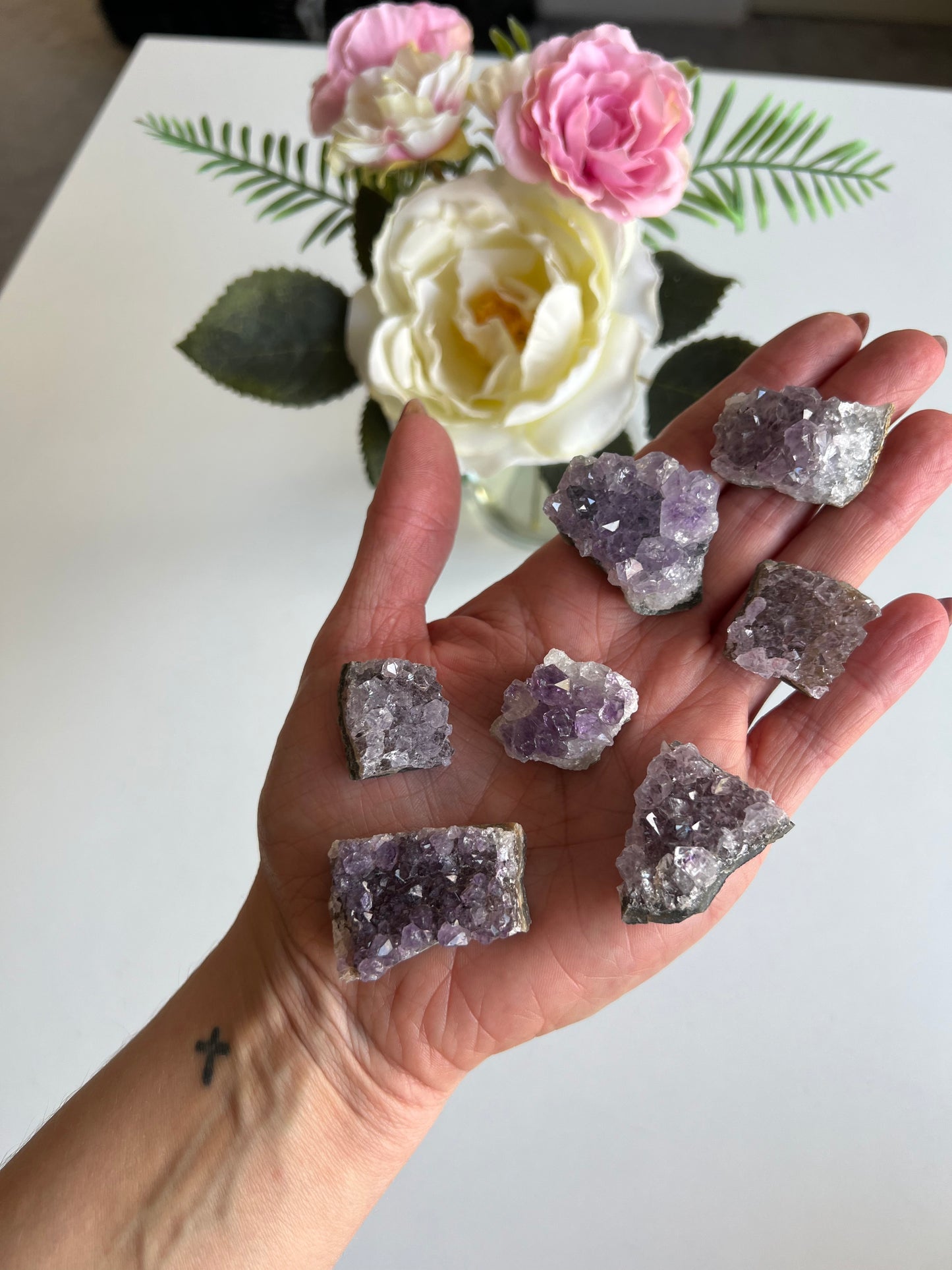 Mini Raw Amethyst Cluster