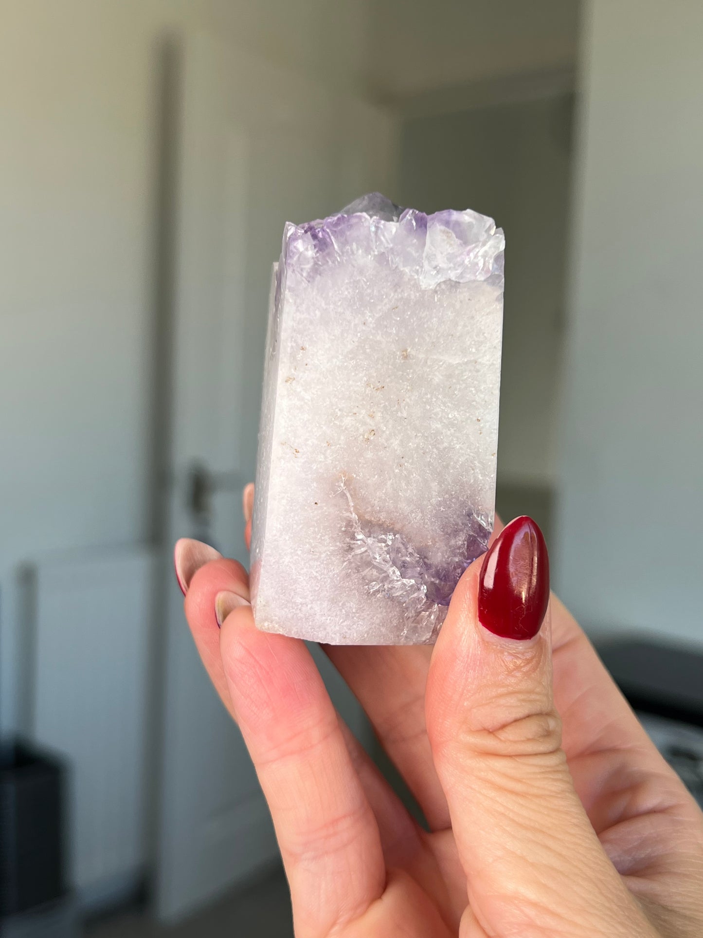 Extra Grade Pink Amethyst Tower