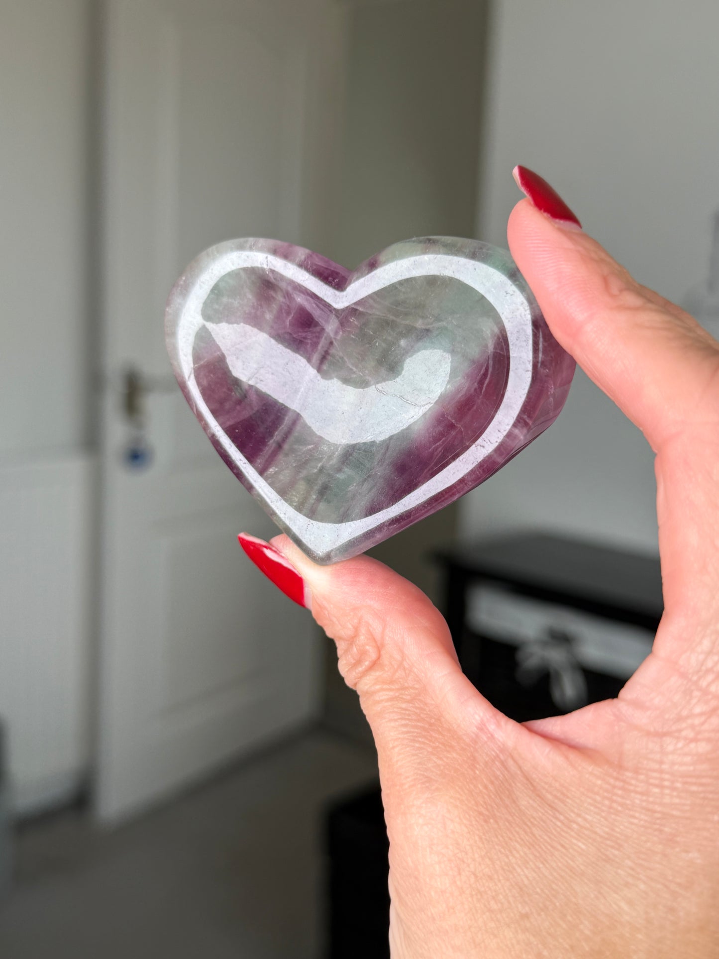 Fluorite Mini Heart Bowl