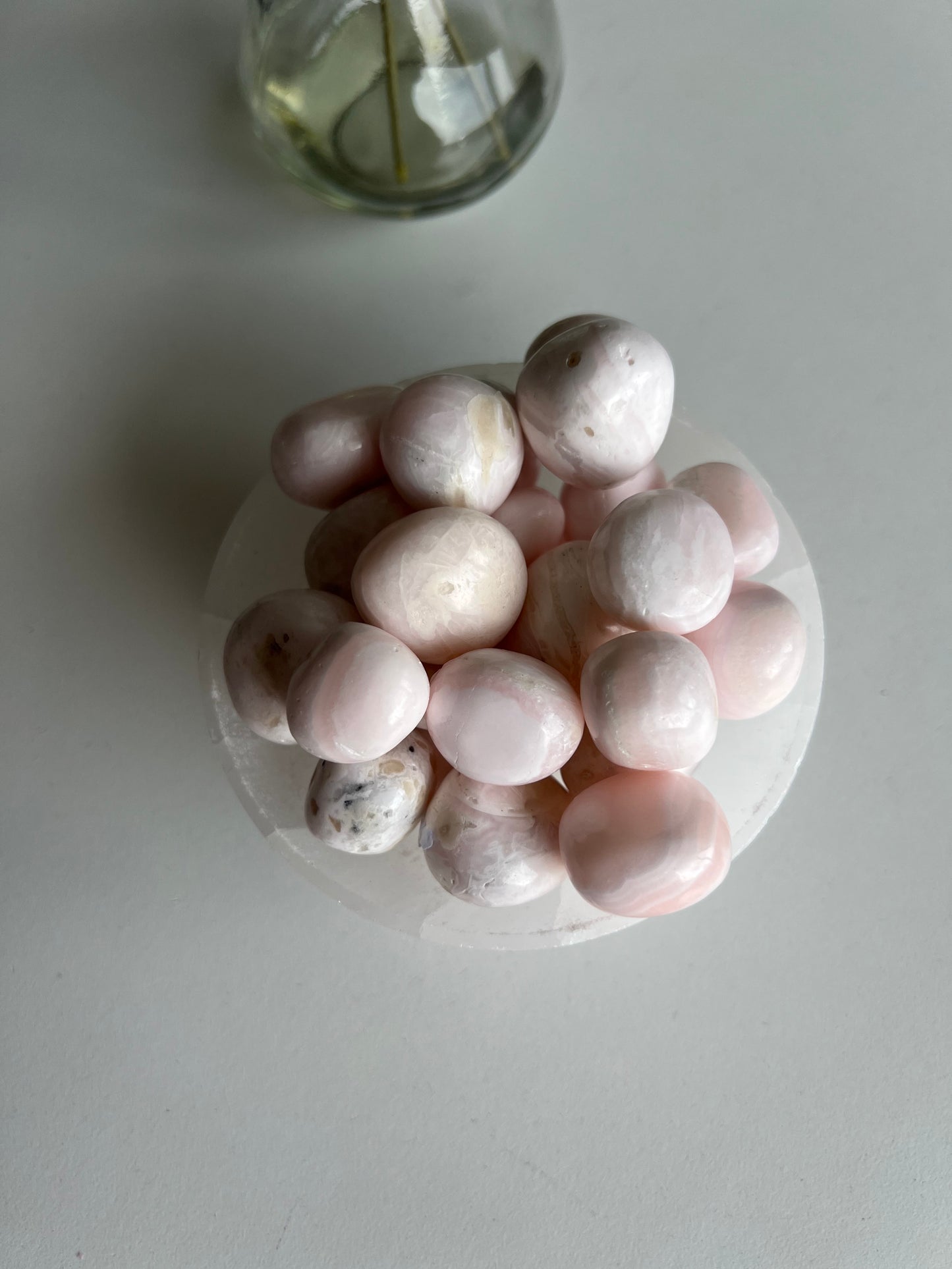 Small Peruvian Mangano Calcite Tumbles