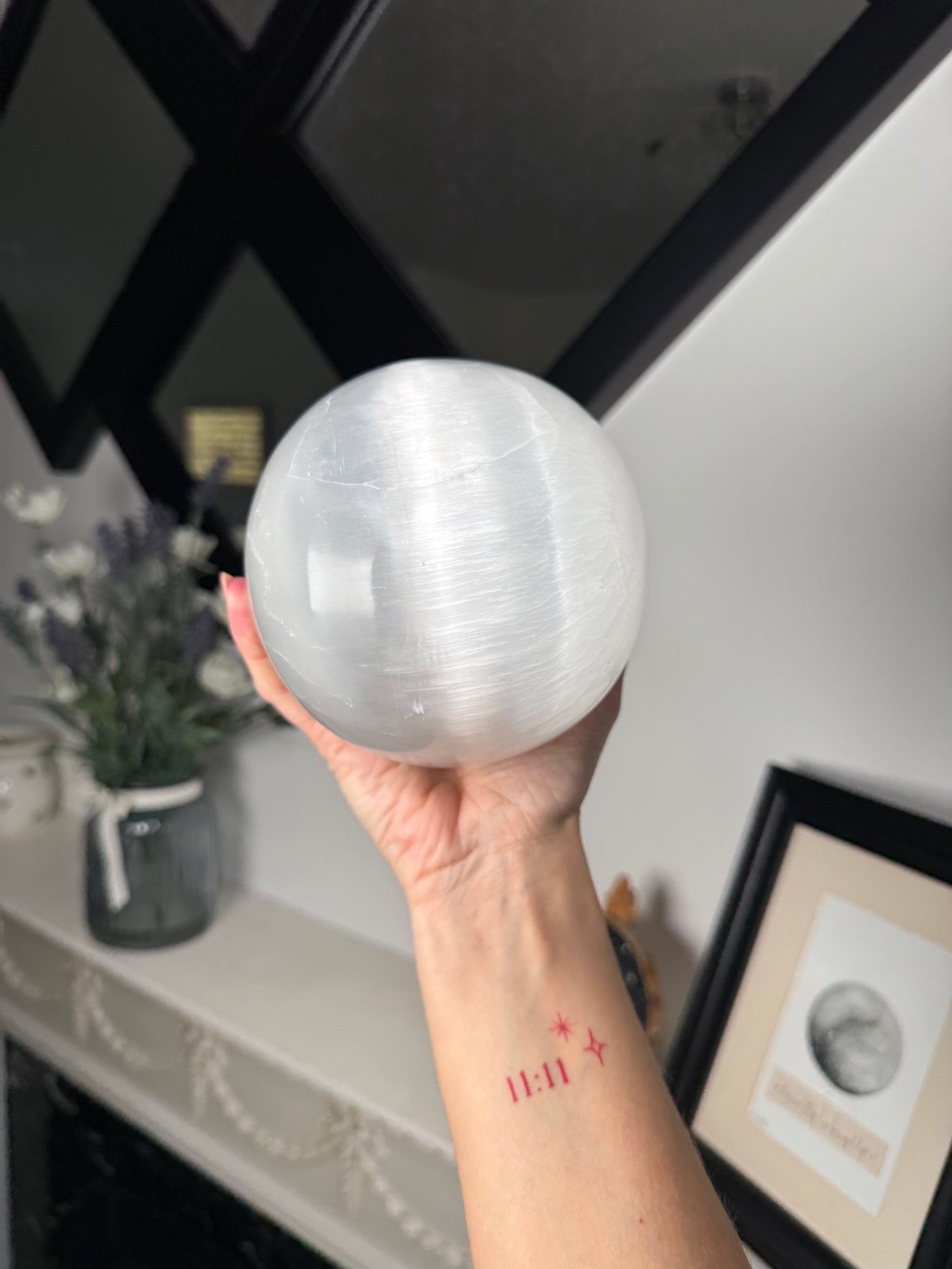 XL Selenite Sphere