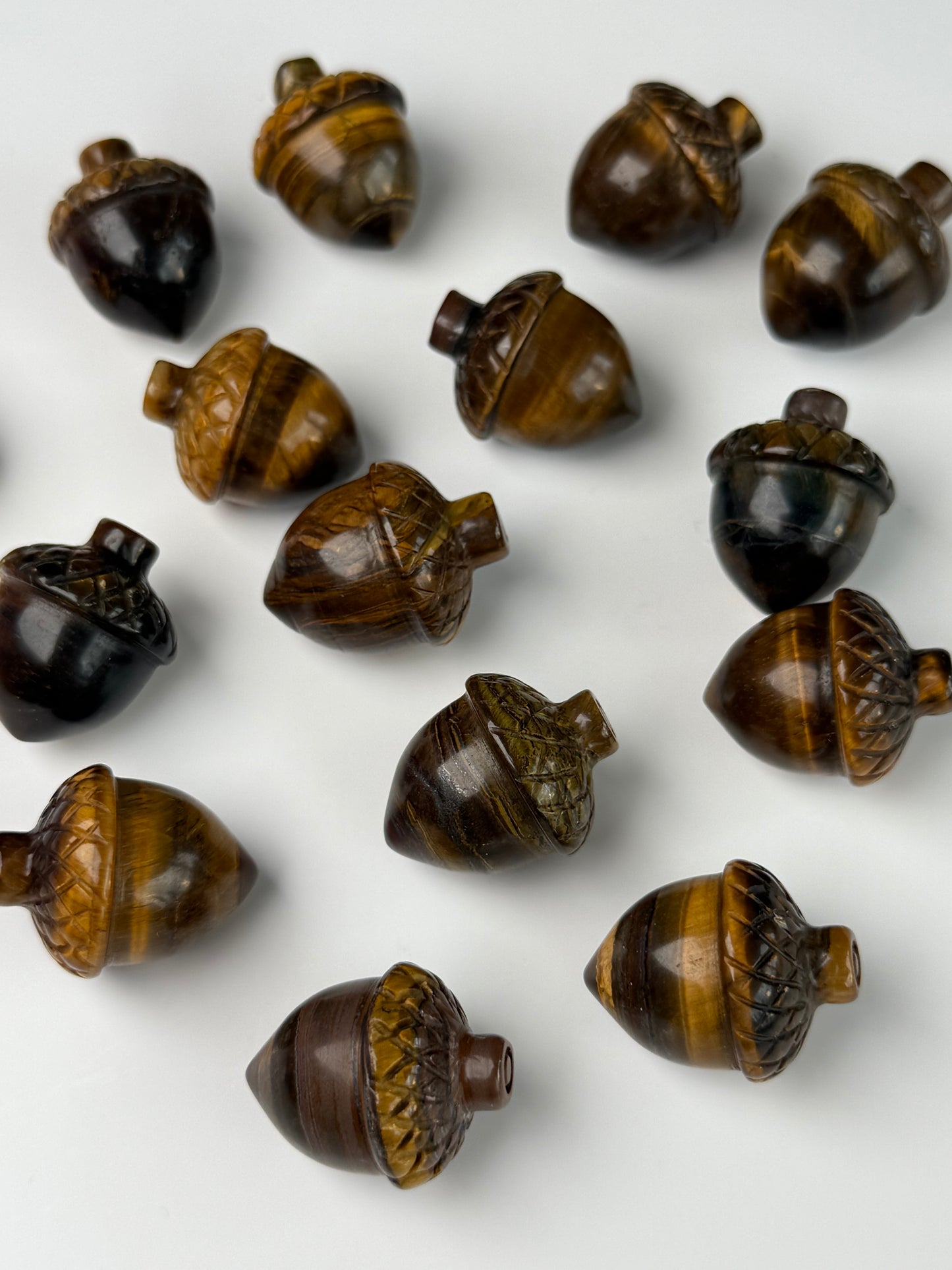 Tigers Eye Acorns