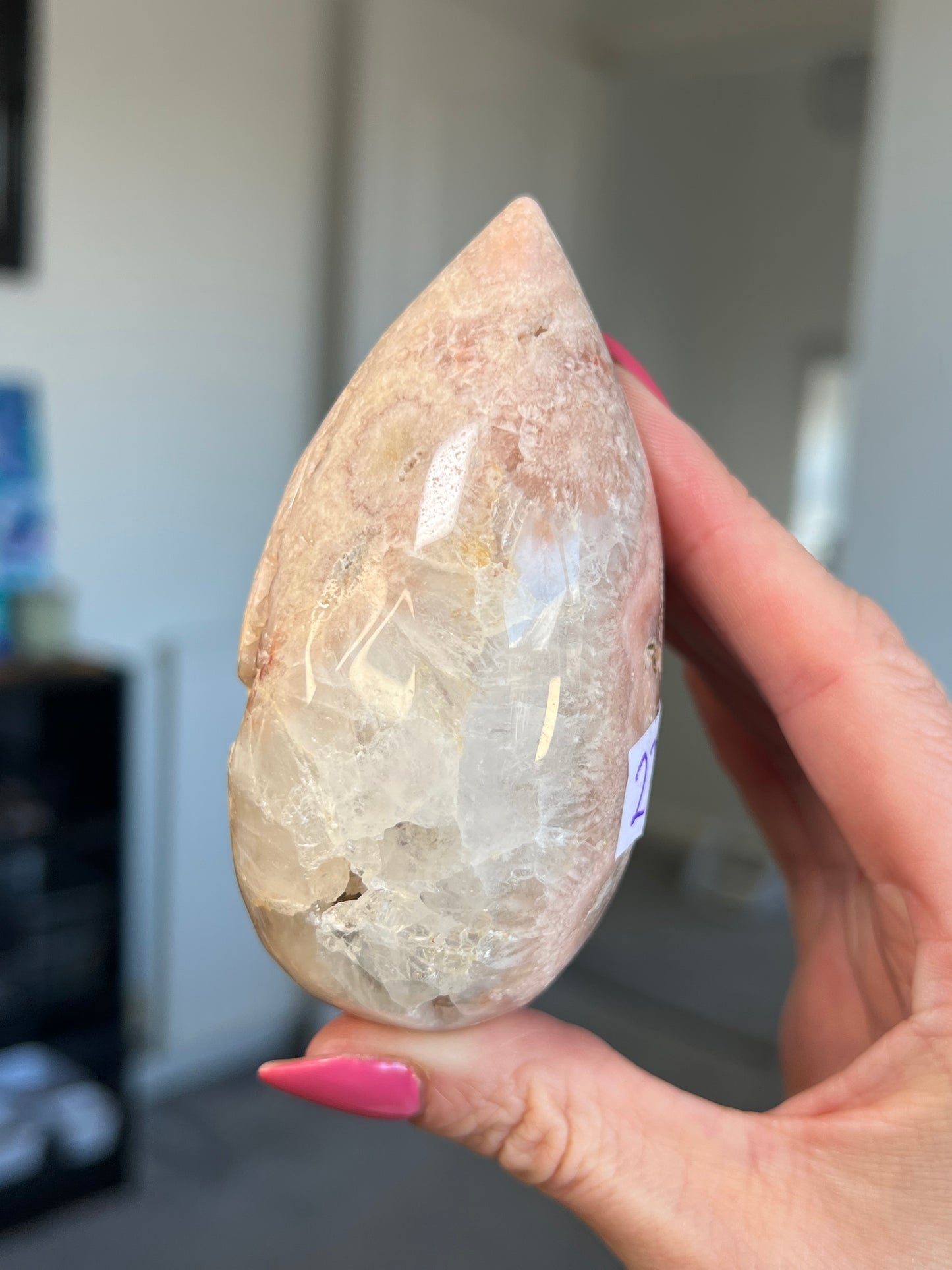 Pink Amethyst Egg