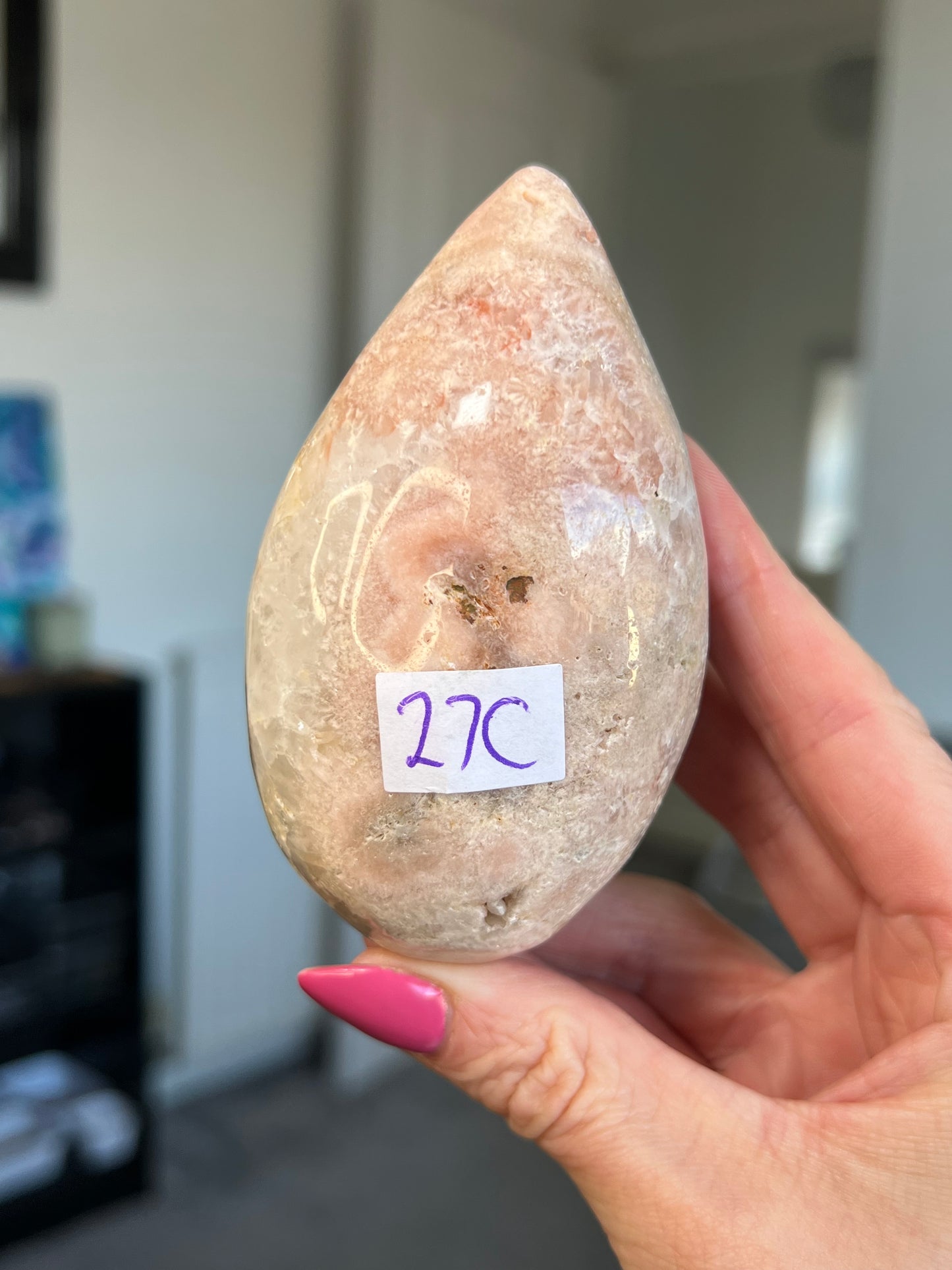Pink Amethyst Egg