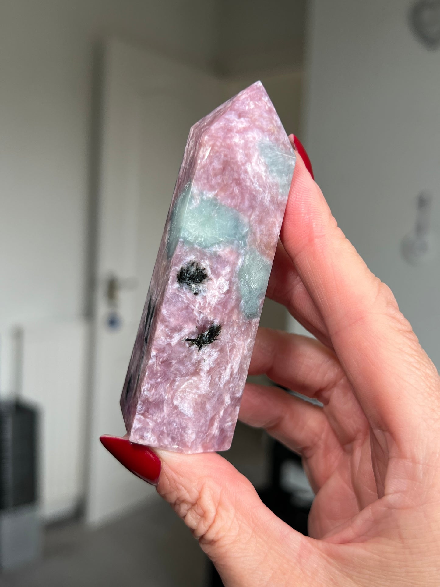Pink Charoite Tower