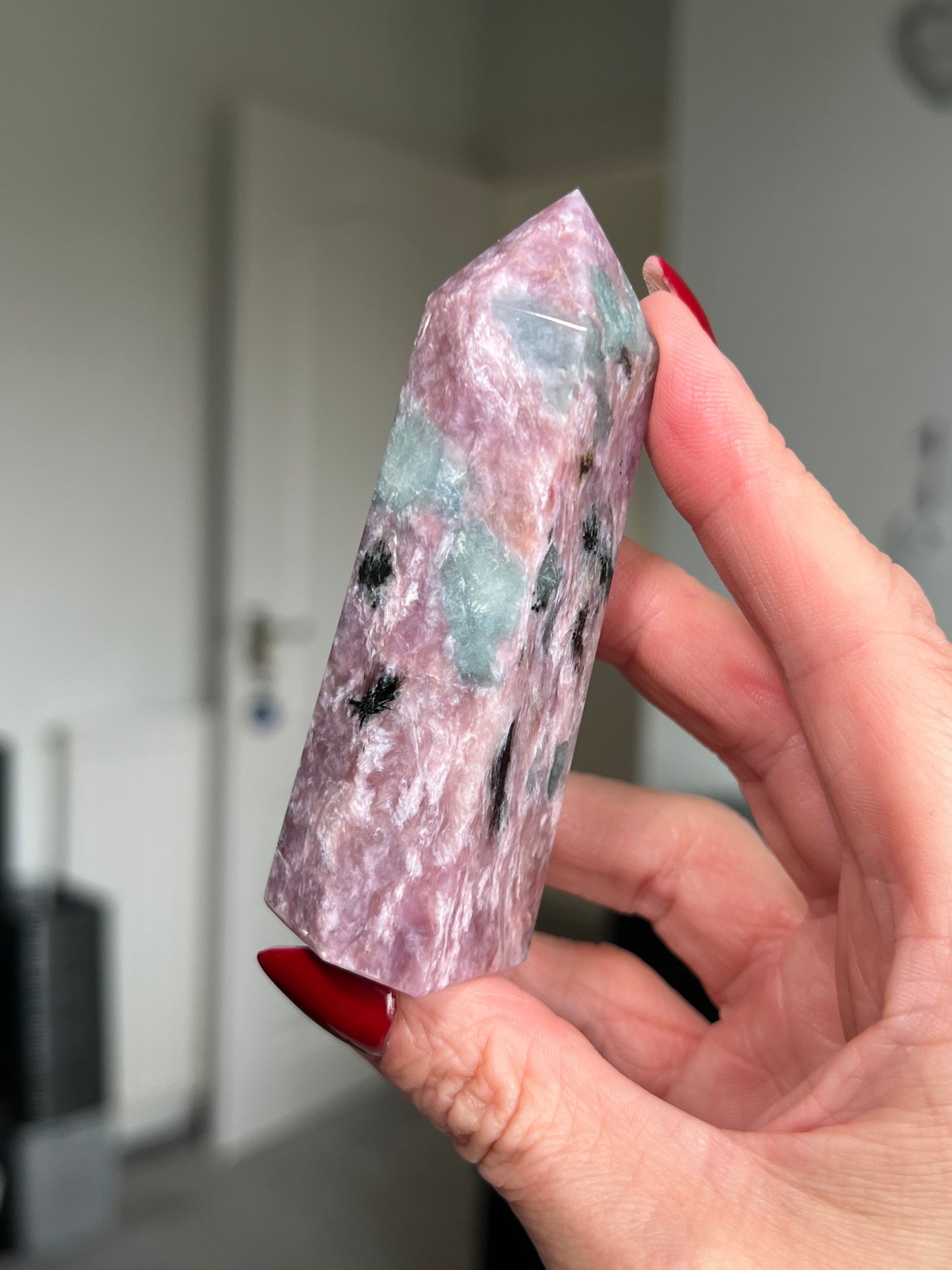 Pink Charoite Tower