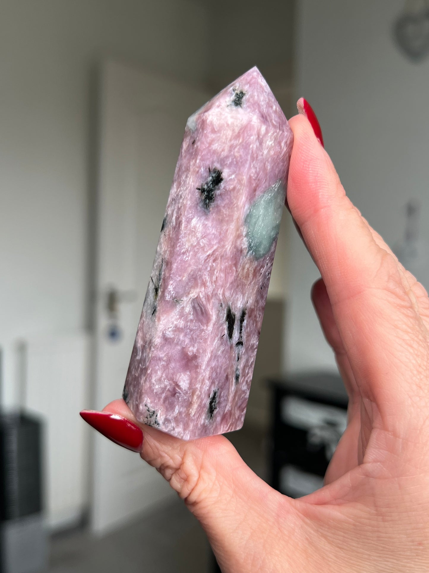 Pink Charoite Tower
