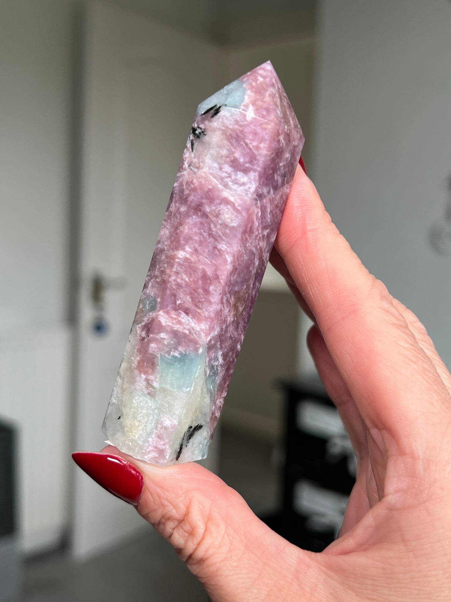 Pink Charoite Tower