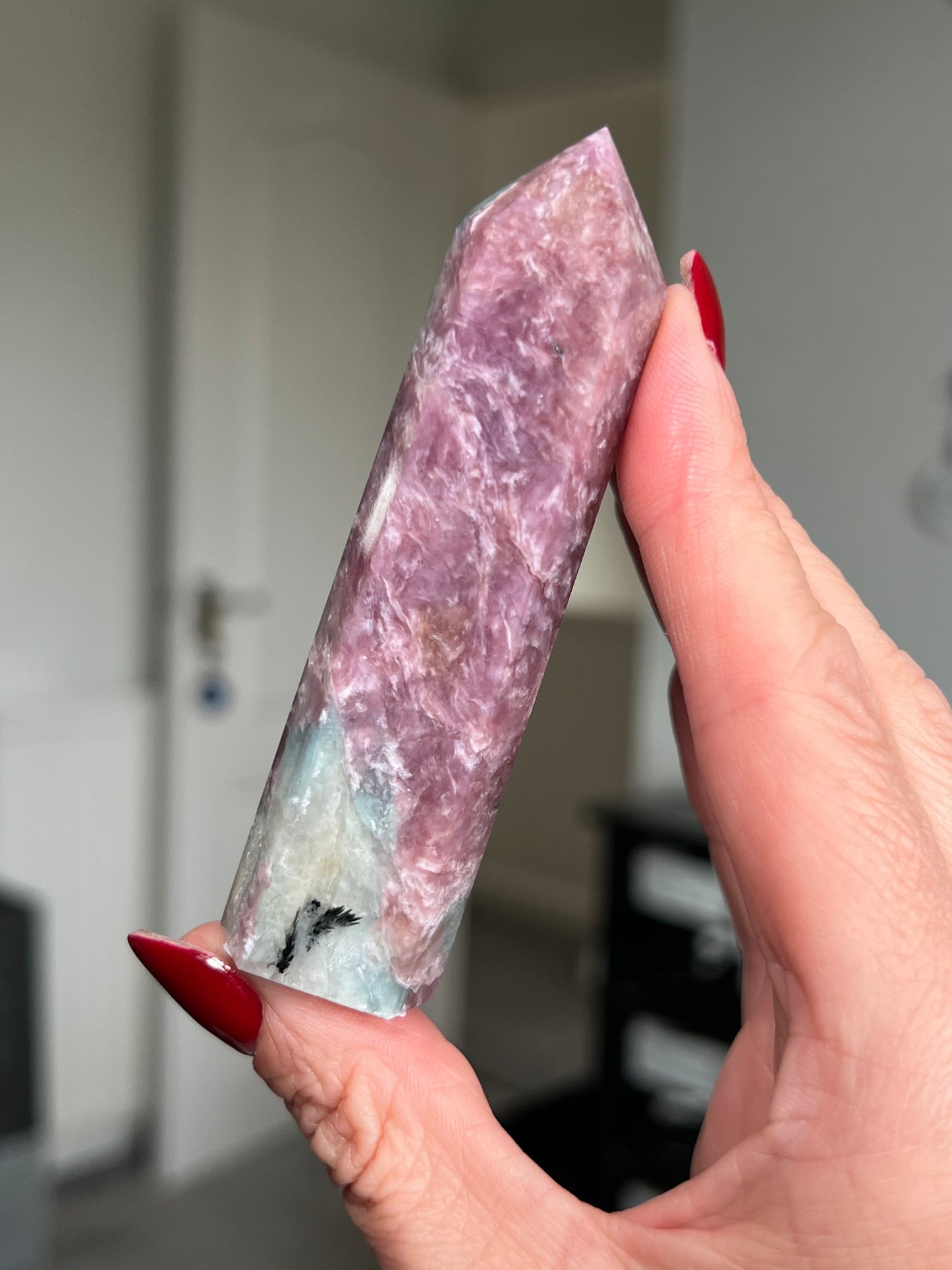Pink Charoite Tower