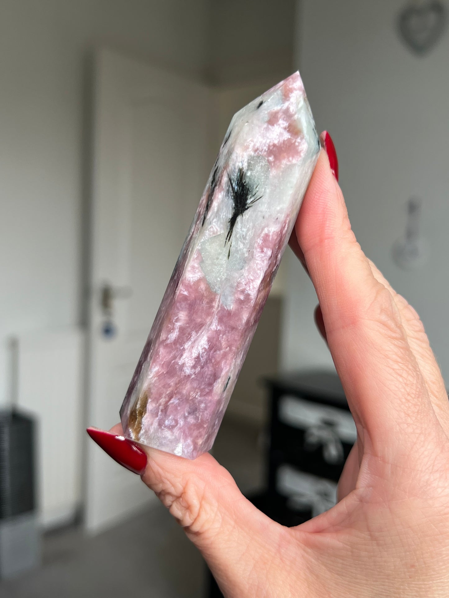 Pink Charoite Tower