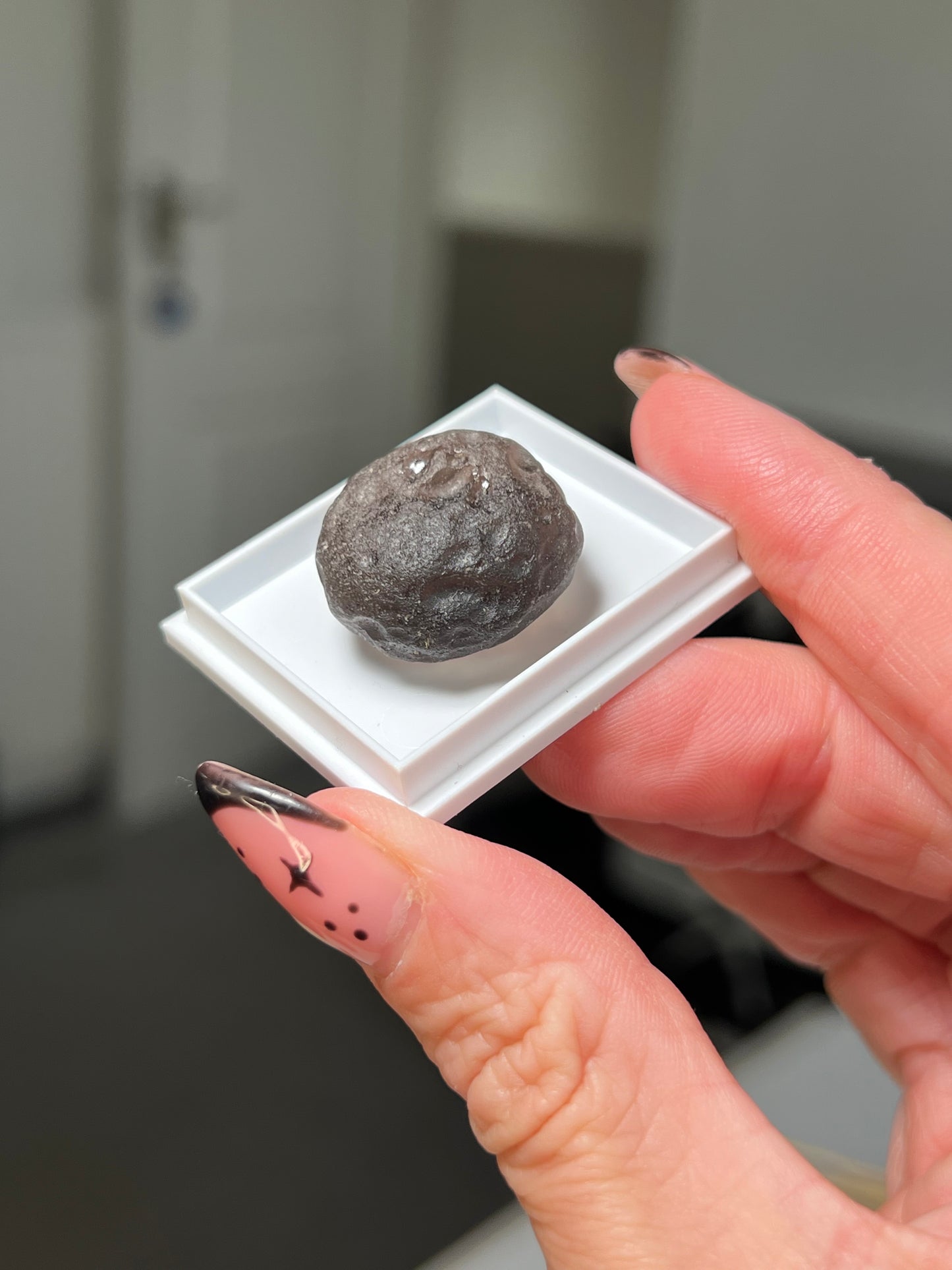 Colombianite Pseudo Tektite With Box