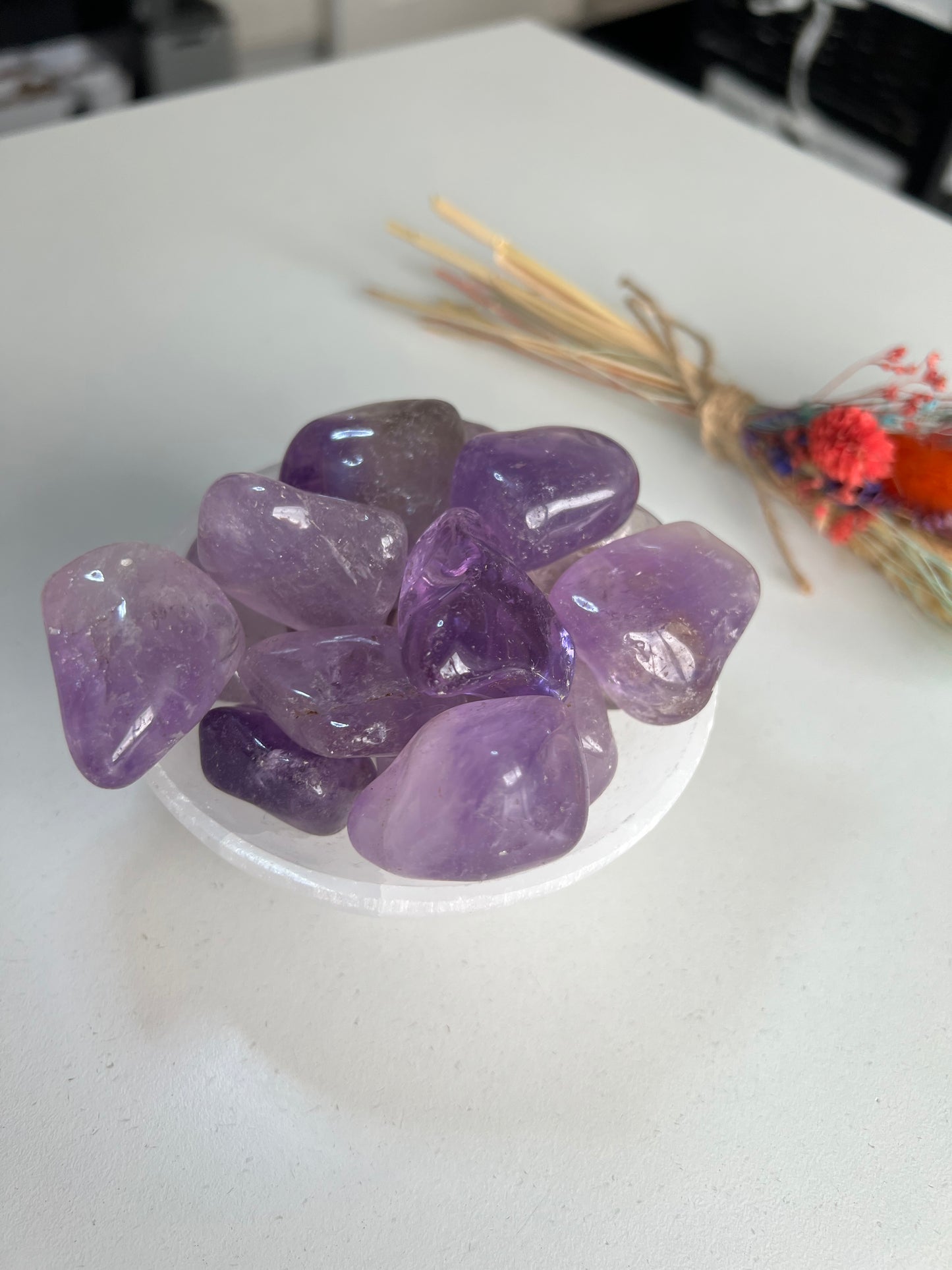 Chunky Brazilian Amethyst Tumbles