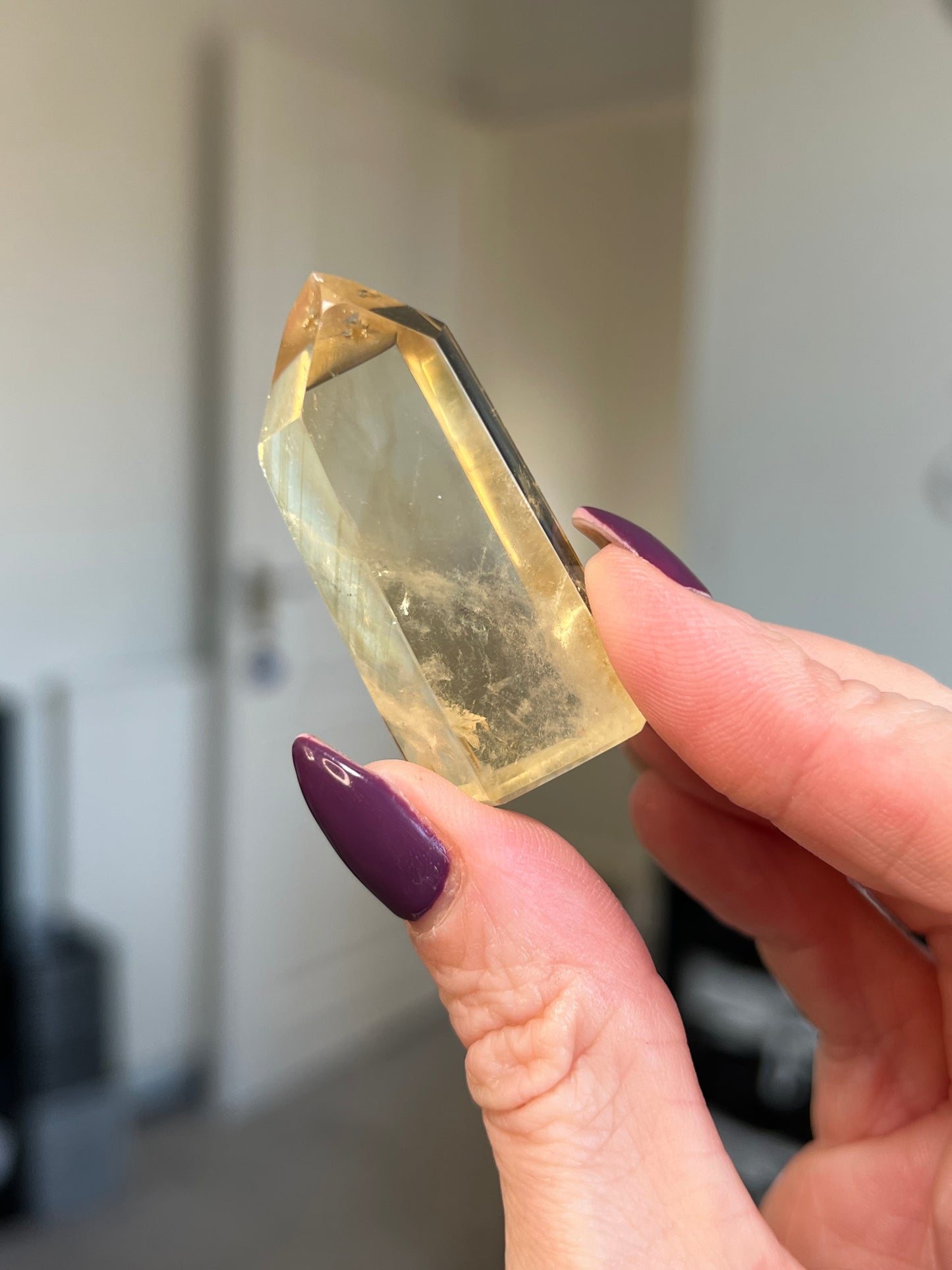 Natural Mini Citrine Points - Madagascar