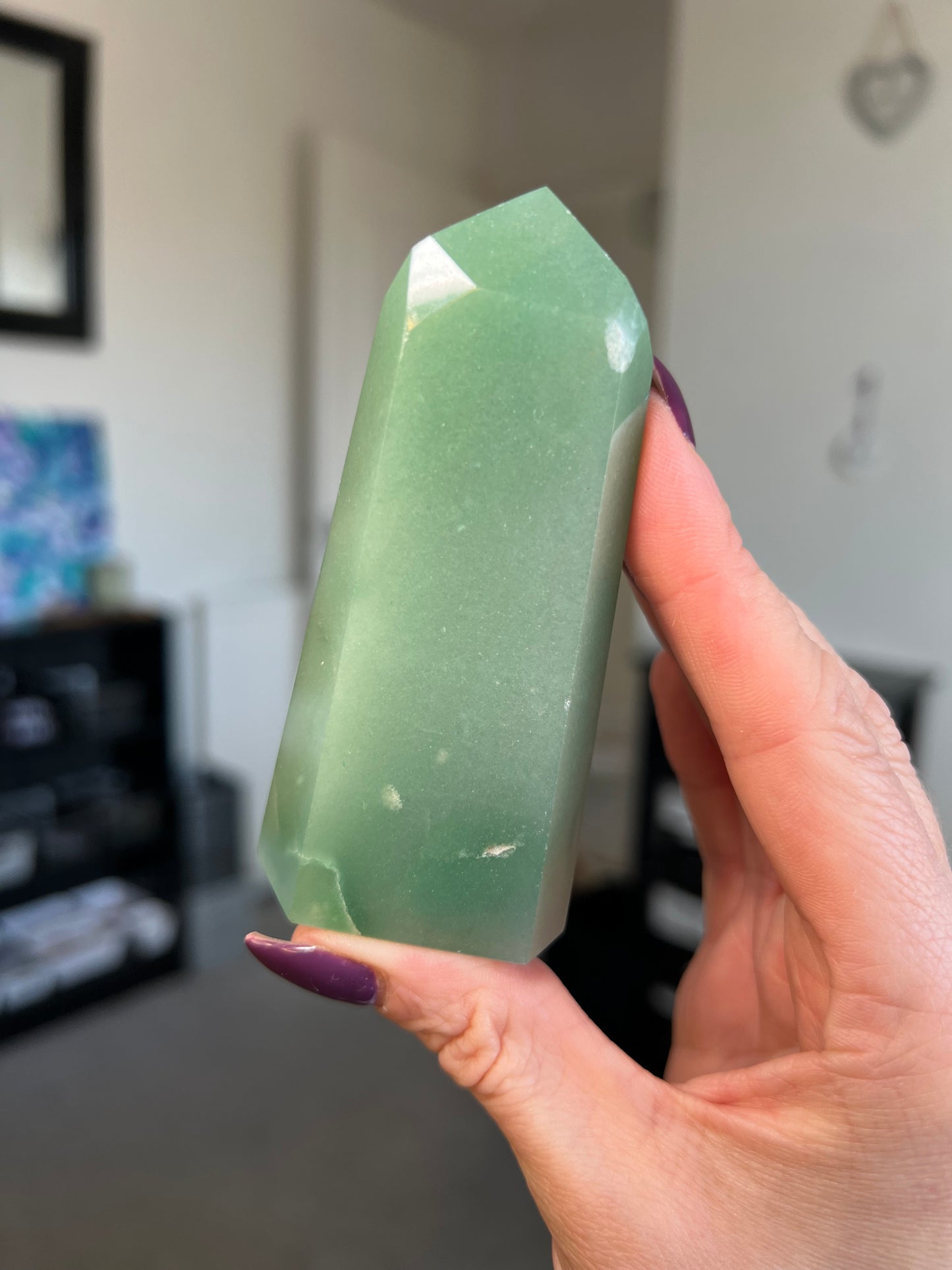 Brazilian Green Aventurine Towers