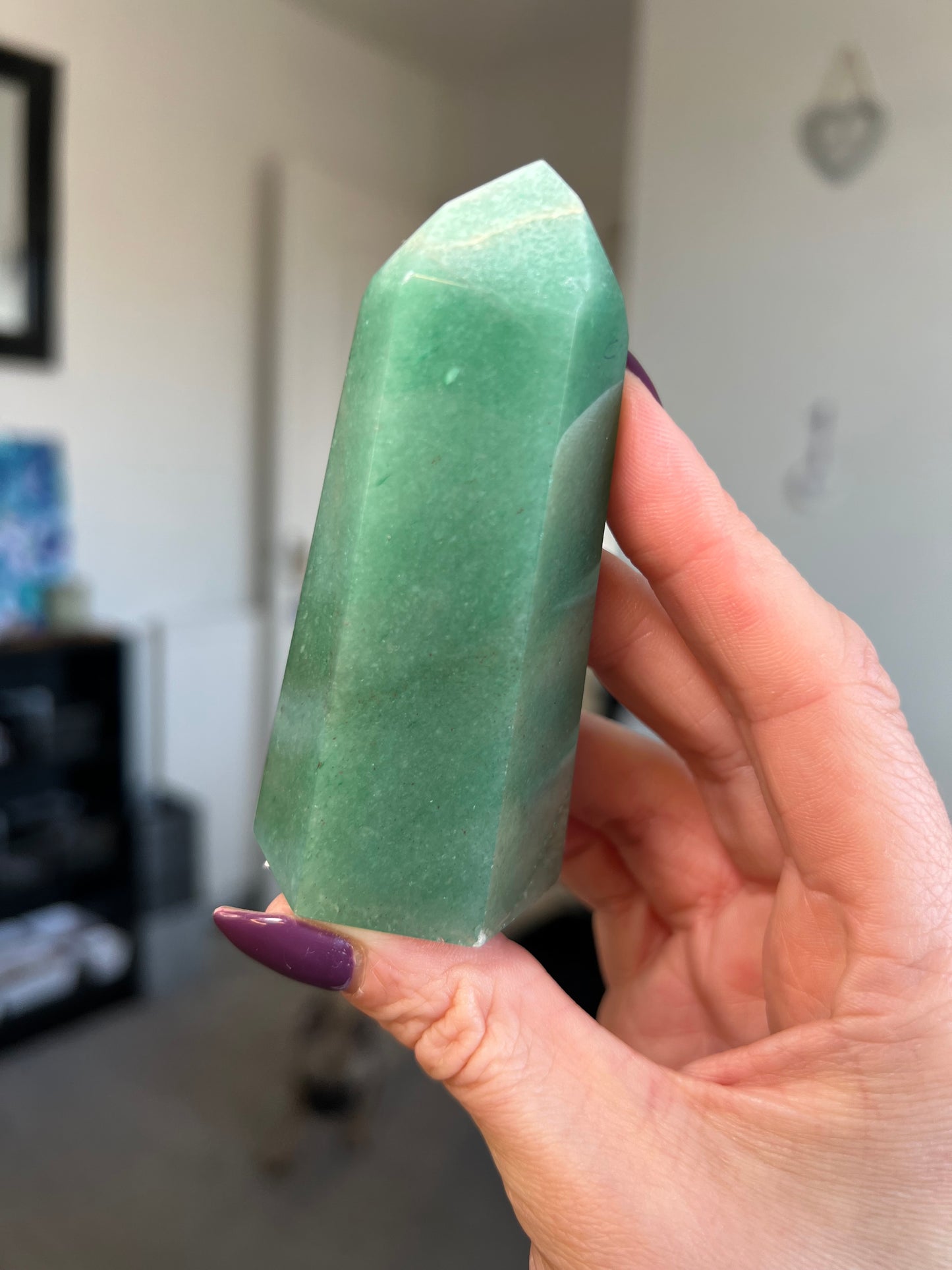 Brazilian Green Aventurine Towers