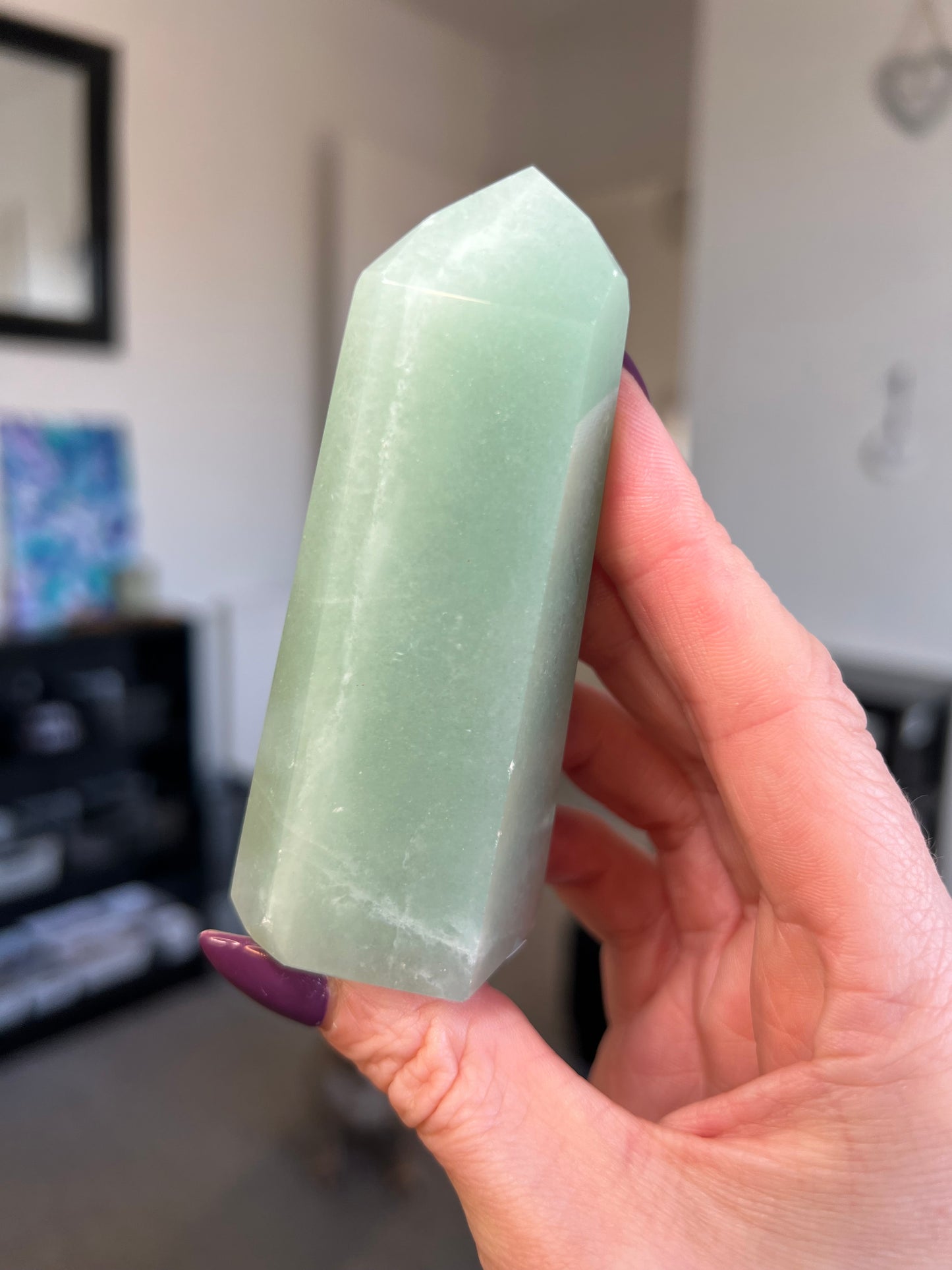 Brazilian Green Aventurine Towers